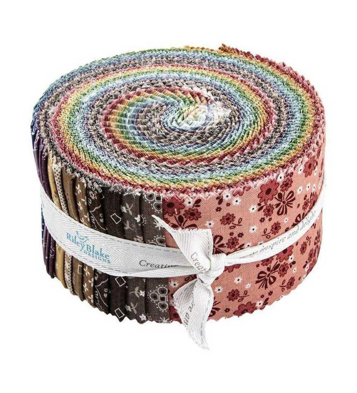 Calico 2.5 Inch Rolie Polie: Lori Holt for Riley Blake Designs - 40 Pieces - Buy Online on GoSupps.com