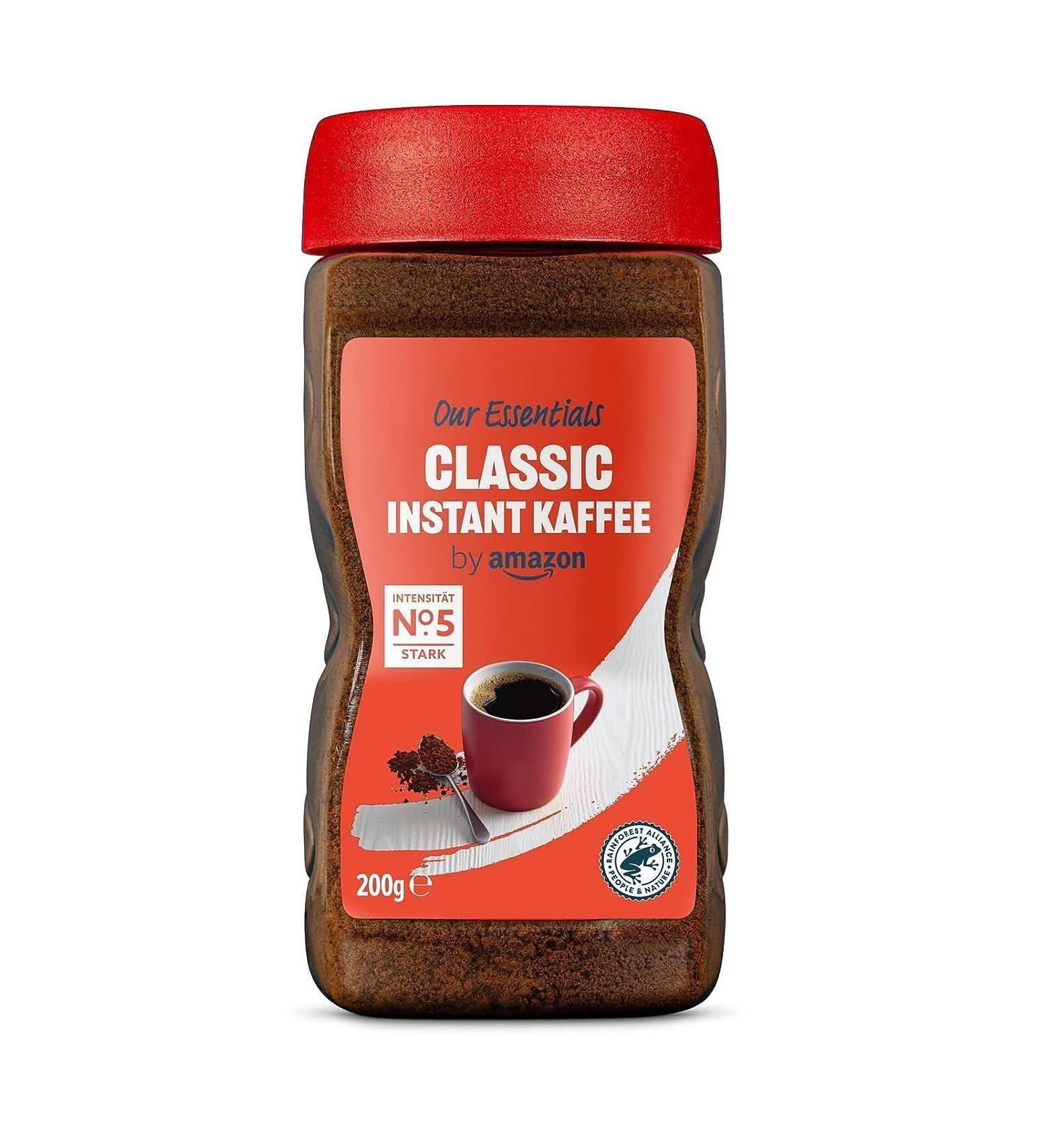 Buy Amazon Classic Instant Coffee Dark Roast 200g - Rainforest Alliance Certified | Premium Quality Instant Coffee - Buy Online on GoSupps.com