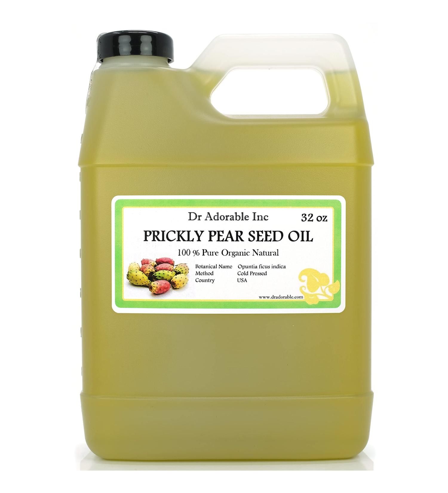 Dr Adorable - 32 oz - Prickly Pear Seed Oil - 100% Pure Natural Organic Cold Pressed - Buy Online on GoSupps.com