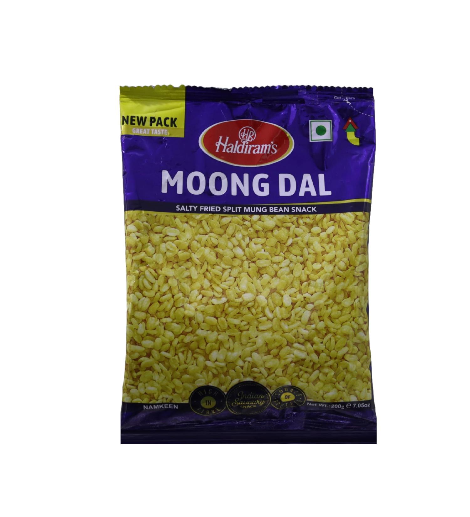 Haldiram Moong Dal 200 g - Buy Online on GoSupps.com