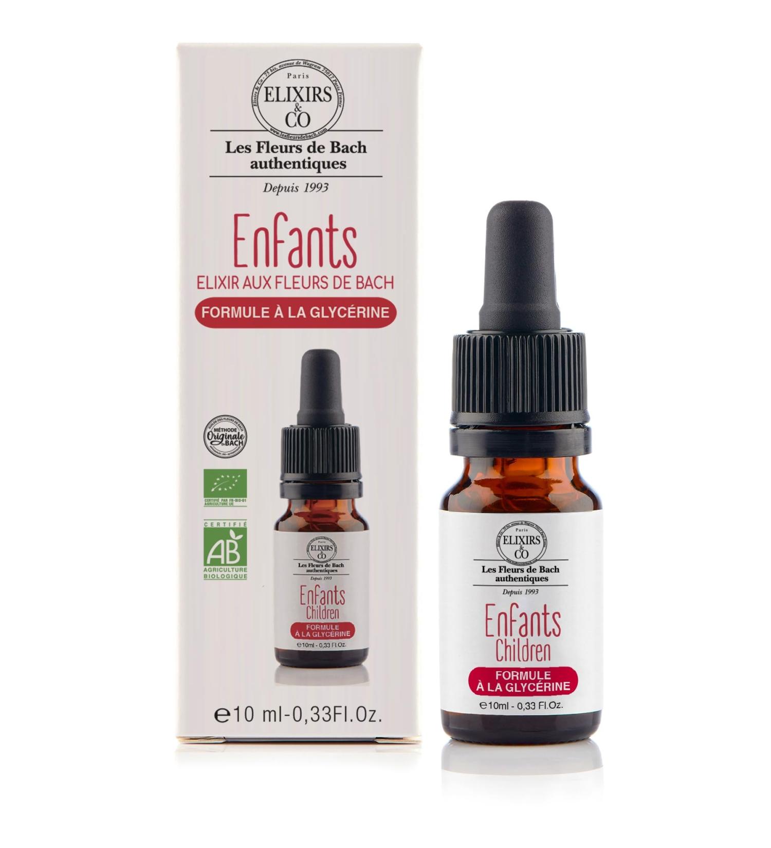 Elixirs & Co - Elixir Compos aux Fleurs de Bach sans alcoo - la gyc rine - Enfant - Les Fleurs de Bach - Bien tre - Bio - 100% Naturel - Made in France - 10ml - Buy Online on GoSupps.com