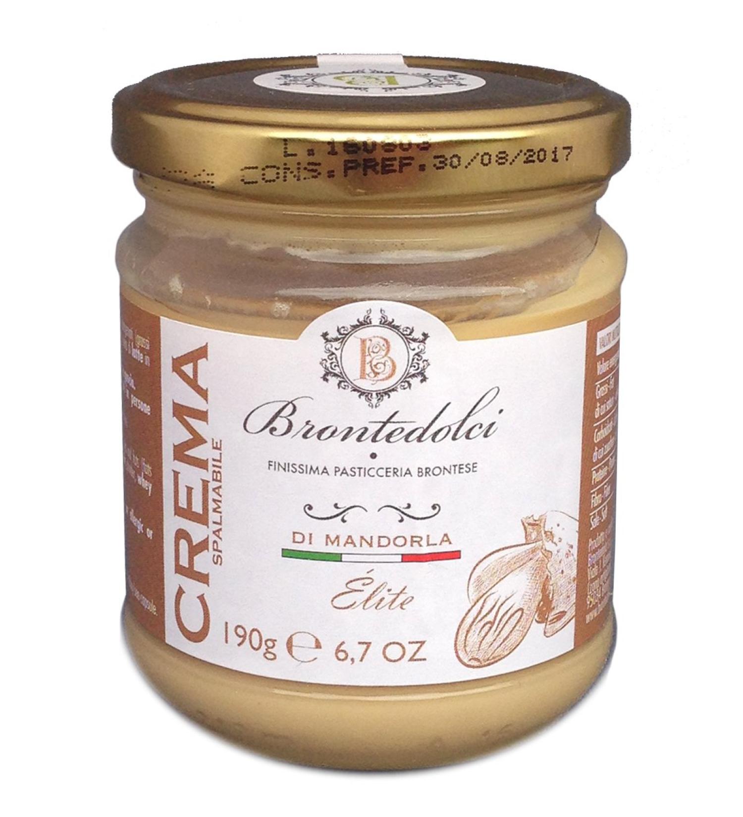Brontedolci Brontedolci - Almond Cream 40% Almonds - 190g