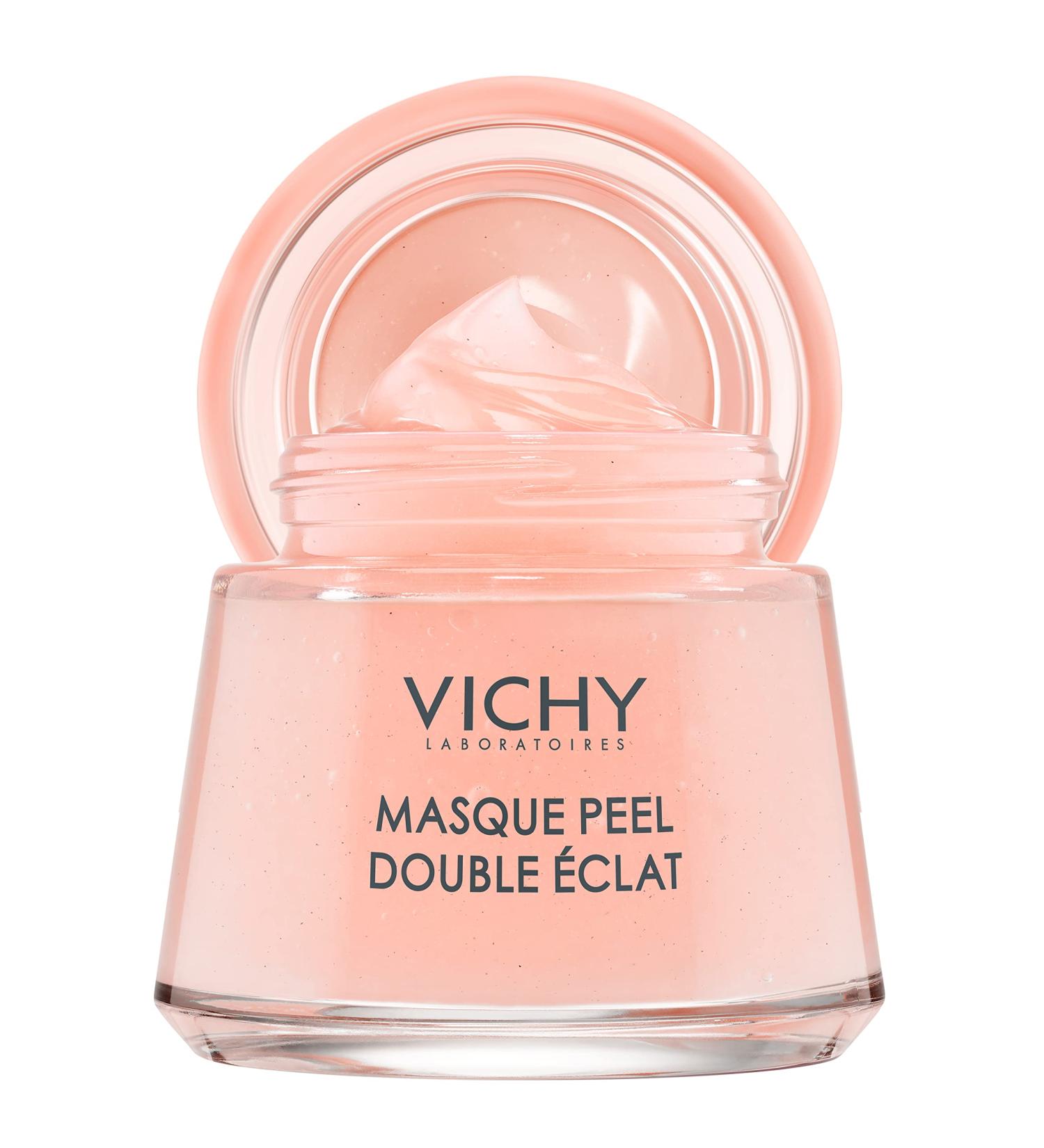 Vichy Mineral Double Glow Peel Face Mask - Oil Free Blueberry Exfoliating Mask 2.53 Fl Oz - Buy Online on GoSupps.com