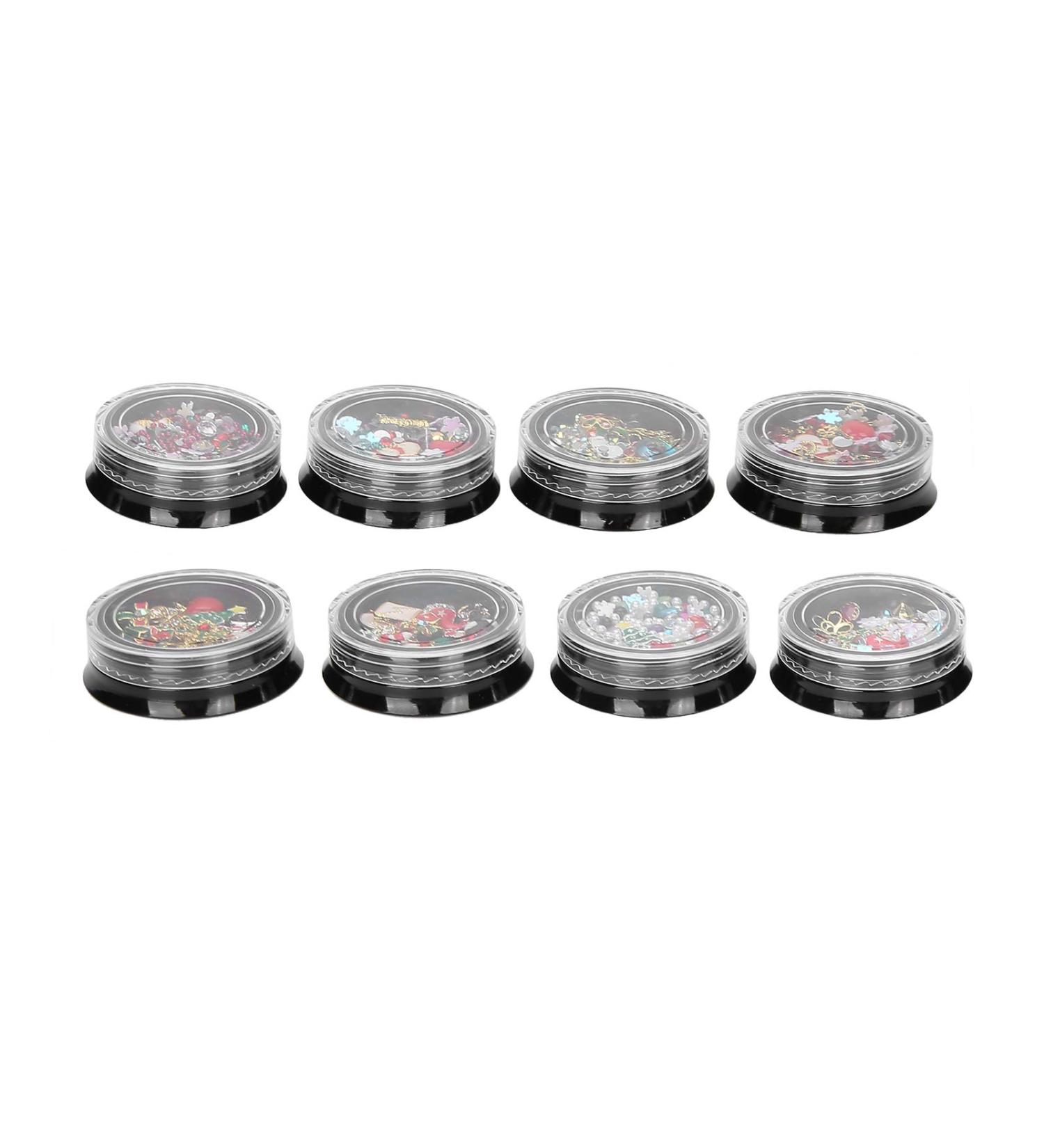 8pcs Christmas Decoration Nails - Stylish Portable Nail Accessories for Manicure Shops - International Shipping - Buy Online on GoSupps.com