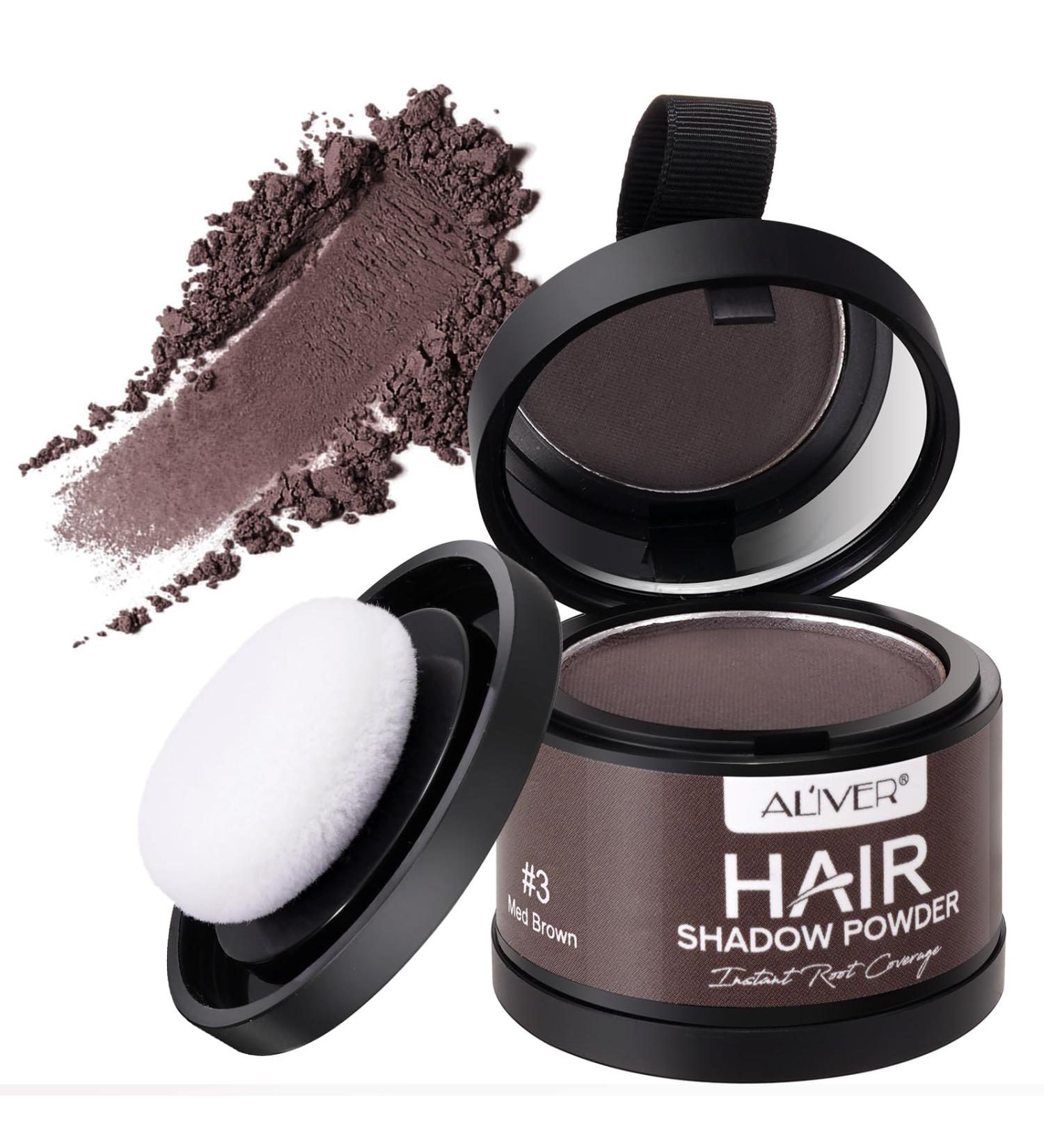 Spread Hair Medium Brown Powder - Thickener & Concealer for Men & Women | Waterproof Hair Sealing Solution - Buy Online on GoSupps.com