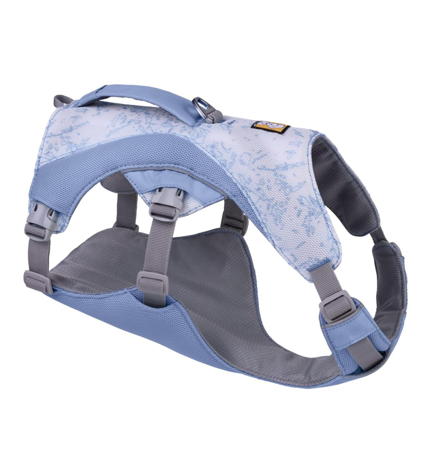 Buy Luffwear Swamp Cool Dog Harness - Adjustable & Cooling Running Gear in Heliotrope Purple (X-Small 43-56cm) - Perfect for Hot Weather - Buy Online on GoSupps.com