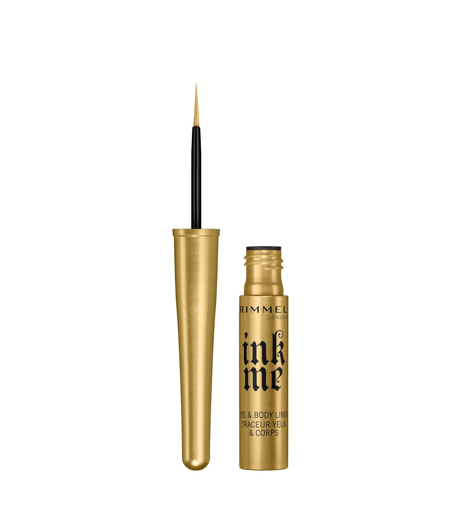 Rimmel Ink Me Eye & Body Eyeliner 002 Gold - Buy Online on GoSupps.com