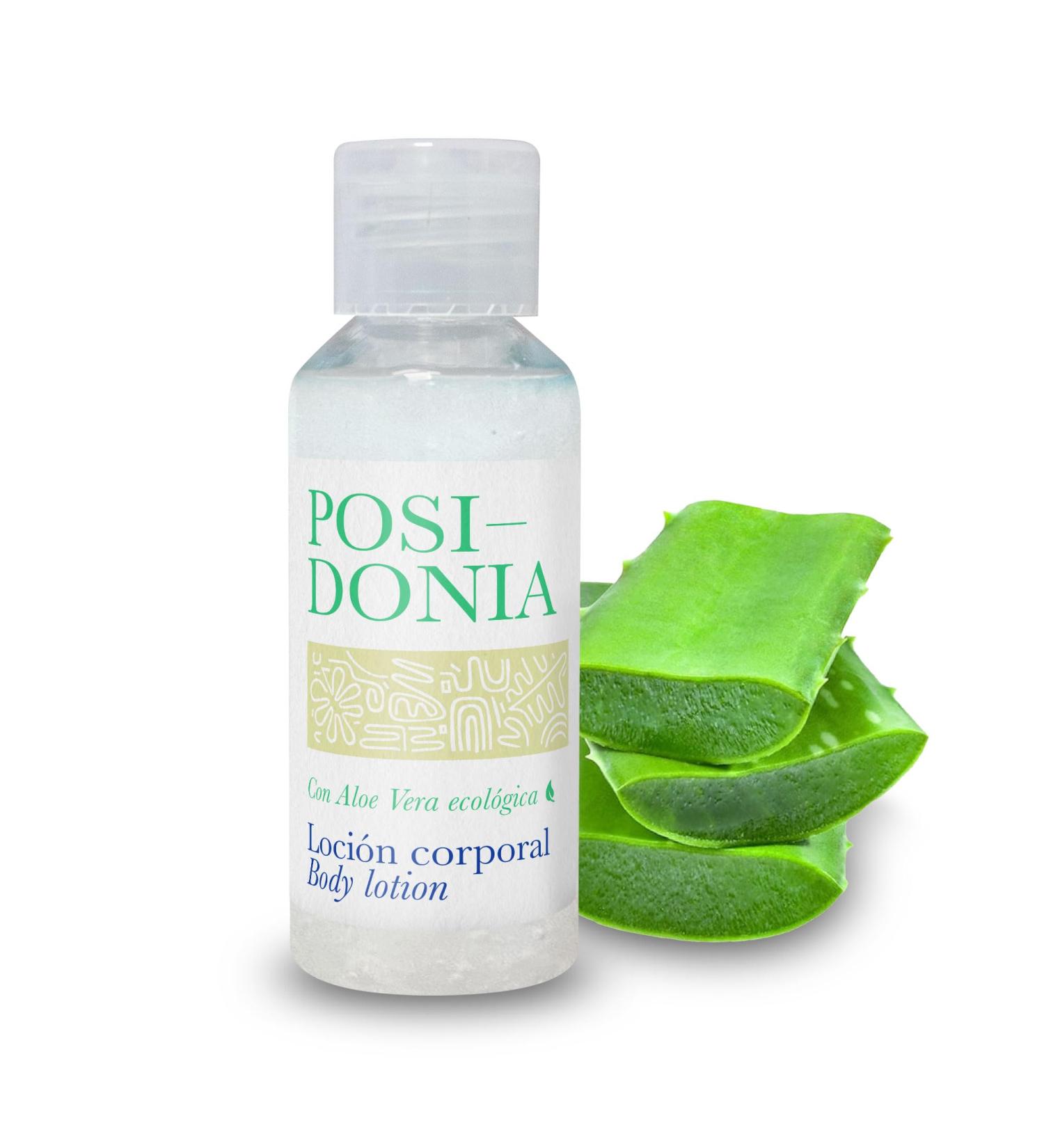Hostelpak 120 pieces Body milk collection Posidonia with aloe vera Bio 50 ml Posidonia Amenities Hotel Collection - Buy Online on GoSupps.com