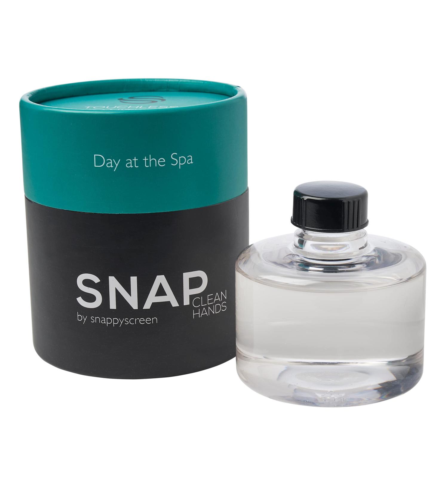 SnappyScreen SNAP Wellness Refill - Day at the Spa Hand Sanitizer - Cucumber & Honey - Buy Online on GoSupps.com