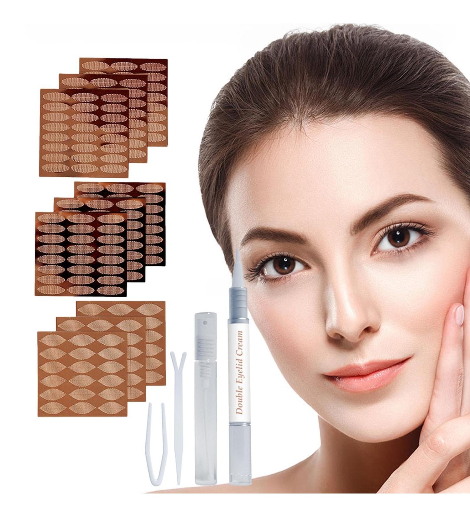Hooded Eyelid Lifter Strips Natural Matte Double Eyelid Tape Invisible | Instant Eye Lift Eyelid Lifter Eye Tape for Droopy Eyes Dtt - Buy Online on GoSupps.com
