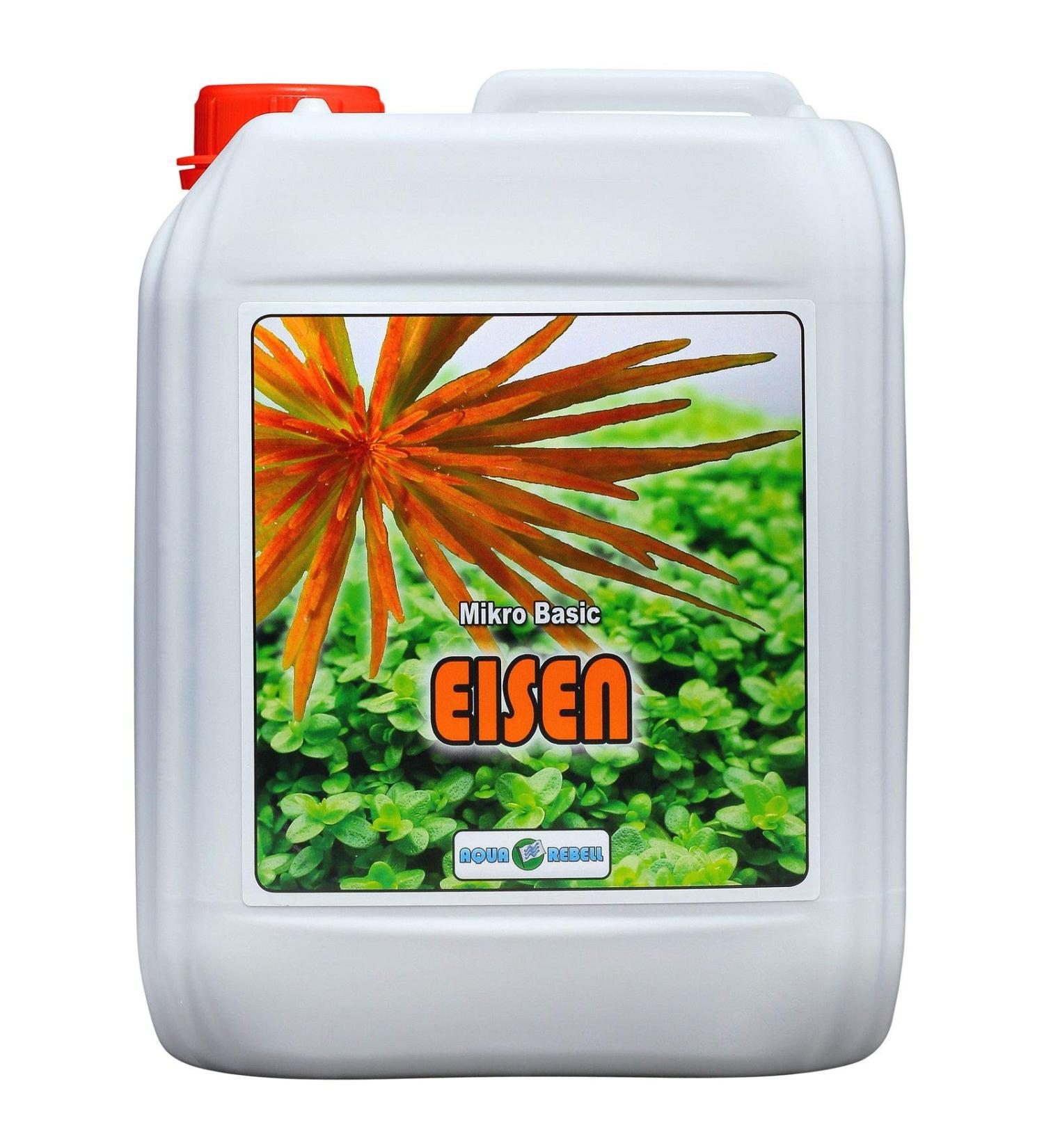 Aqua Rebell Micro Basic Fertilizer - 5 liter bottle - Optimal supply for your aquarium aquatic plants - Full fertilizer Aquarium Fertilizers Especially Developed 5L