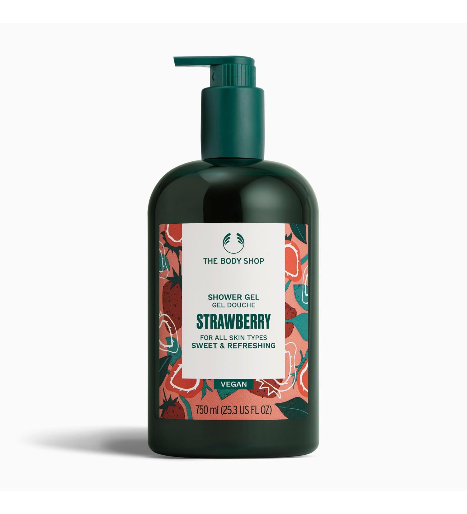 The Body Shop Strawberry Shower Gel 750 ml veganistisch