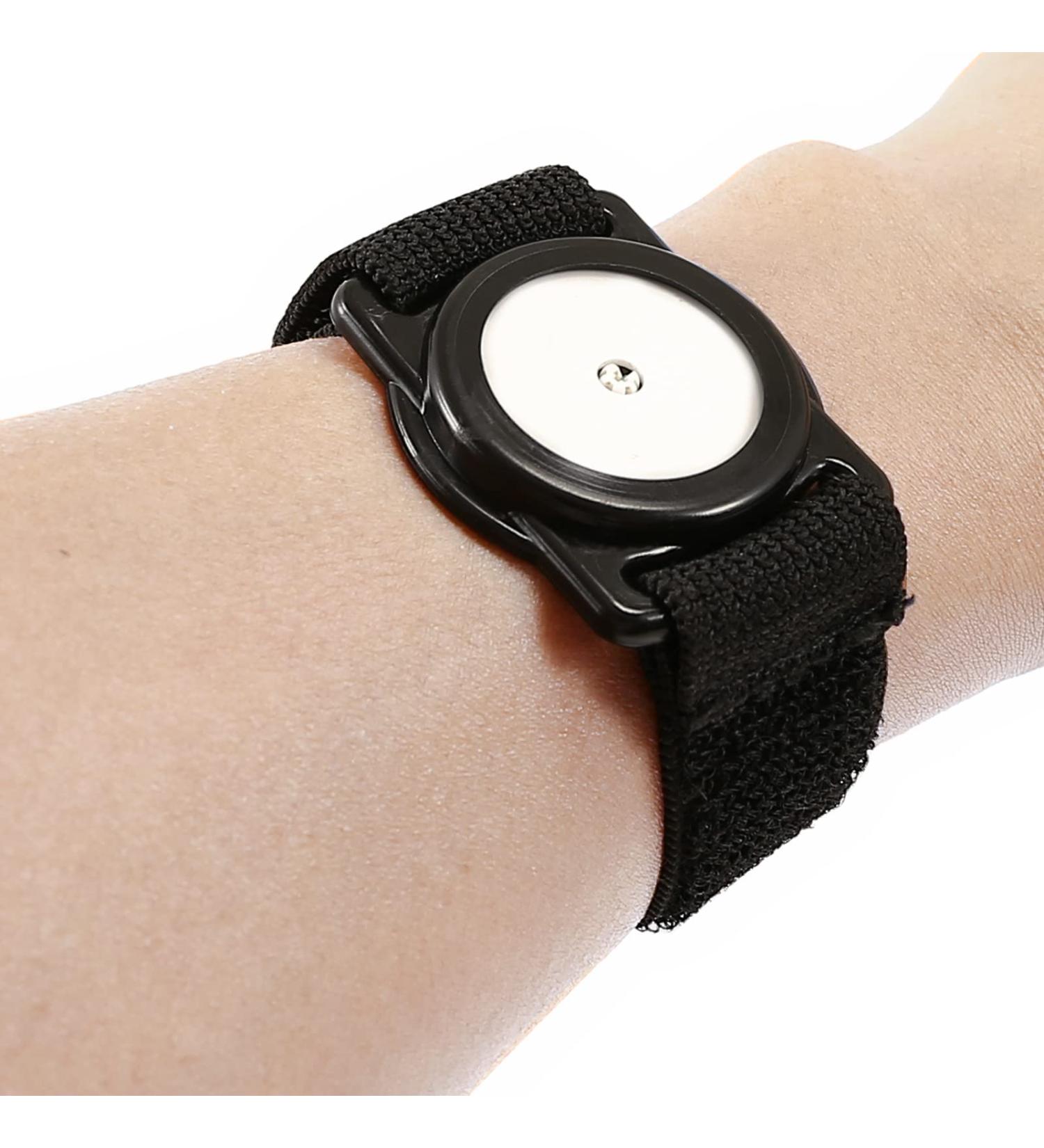 Adjustable Sensor Cover Bracelet for Libre 1.2 | Flexible Transmitter Protection | Sport Safe Arm Band (Black 4-16 inches) - Buy Online on GoSupps.com