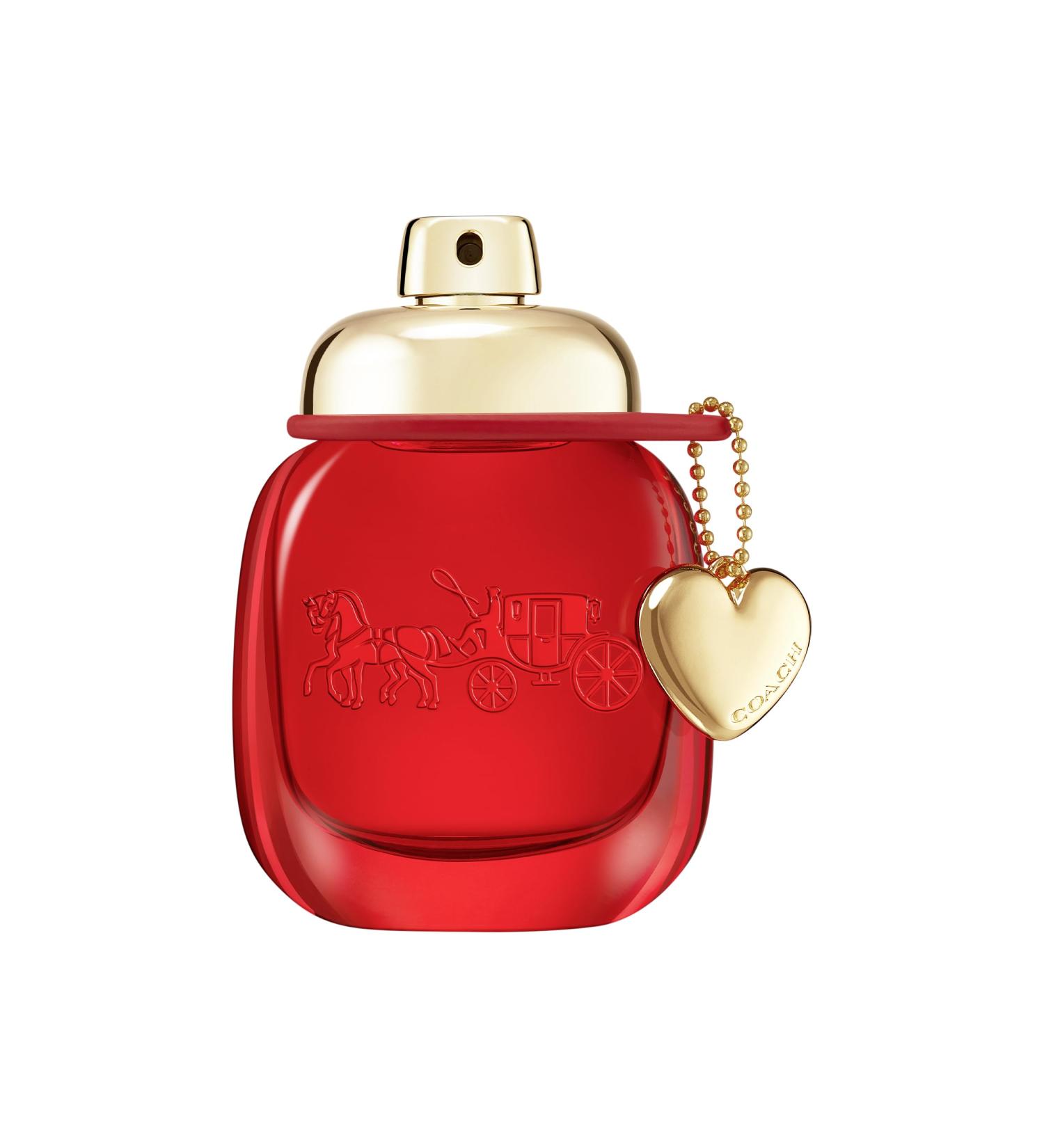 Coach Love Eau de Parfum - Long Lasting Fragrance with notes of Strawberry Red Velvet Rose & Cedarwood - Floral & Fruity - 1.0 fl. oz. 1 Fl Oz (Pack of 1) - Buy Online on GoSupps.com