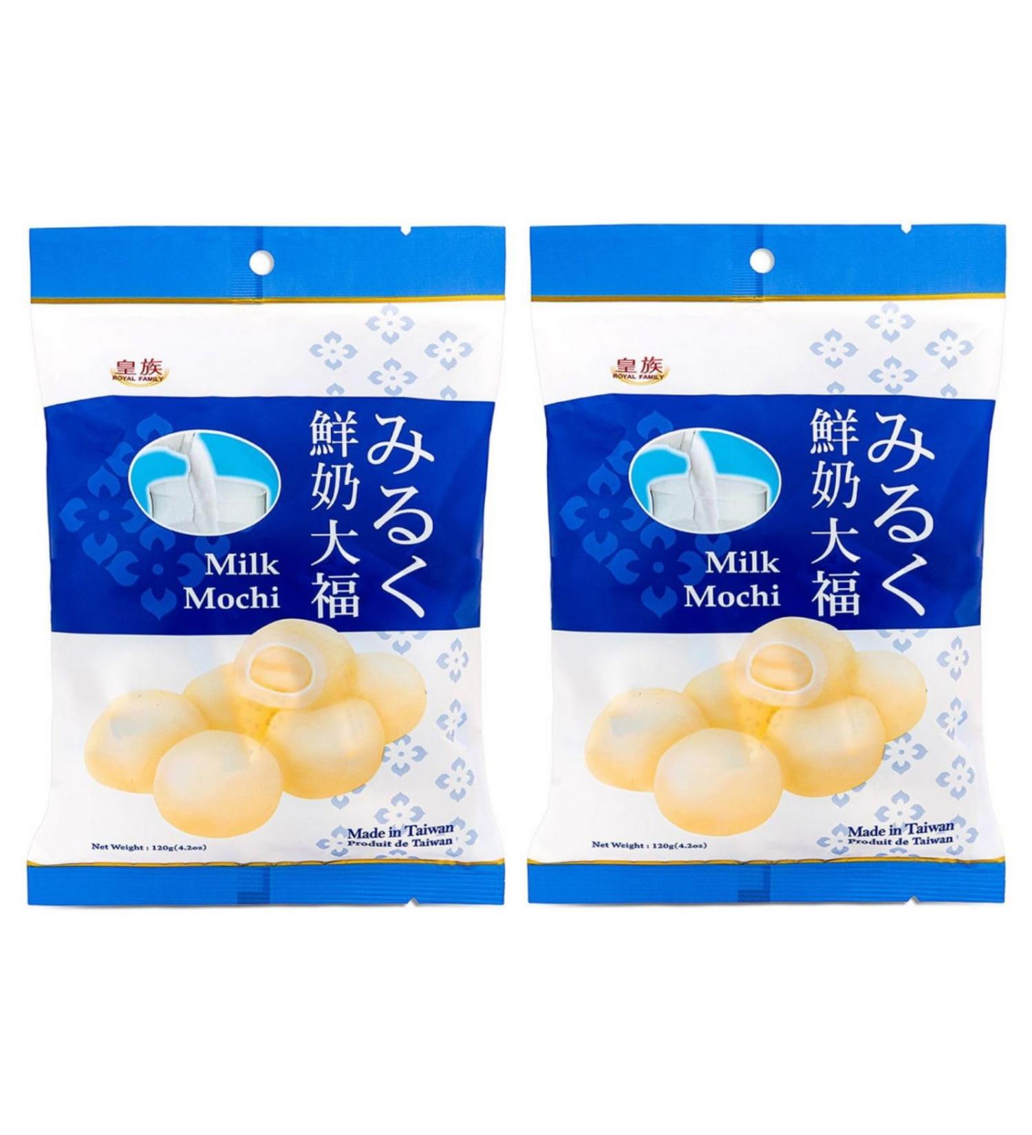 Royal Family Milk Mochi 120g - 2 packs - Halal Friendly