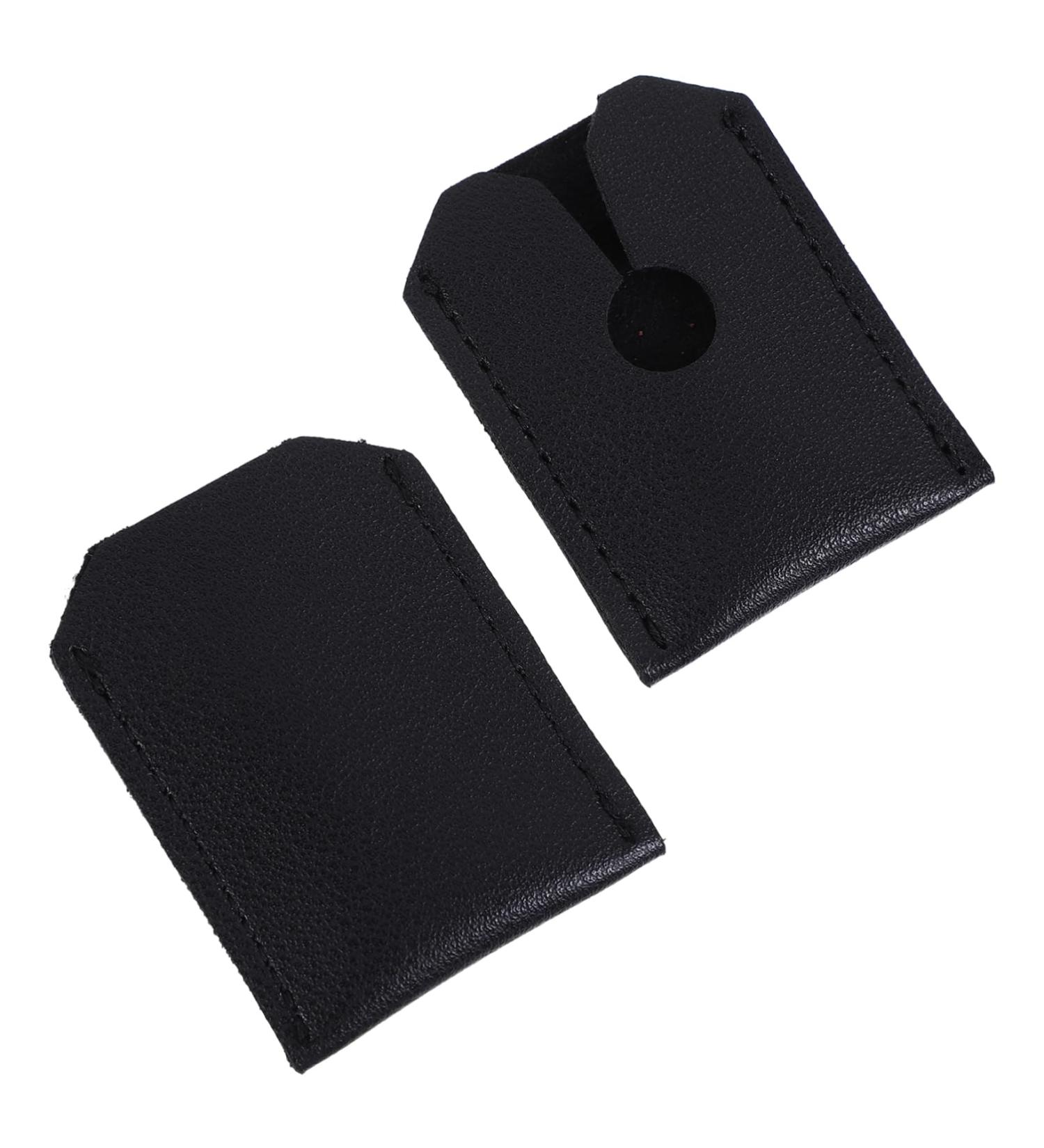 Adocarn Leather Razor Cover Set | 2-Piece Protective Shaving Case & Portable Shaver Bag | Premium Leather Storage for Razors - Buy Online on GoSupps.com
