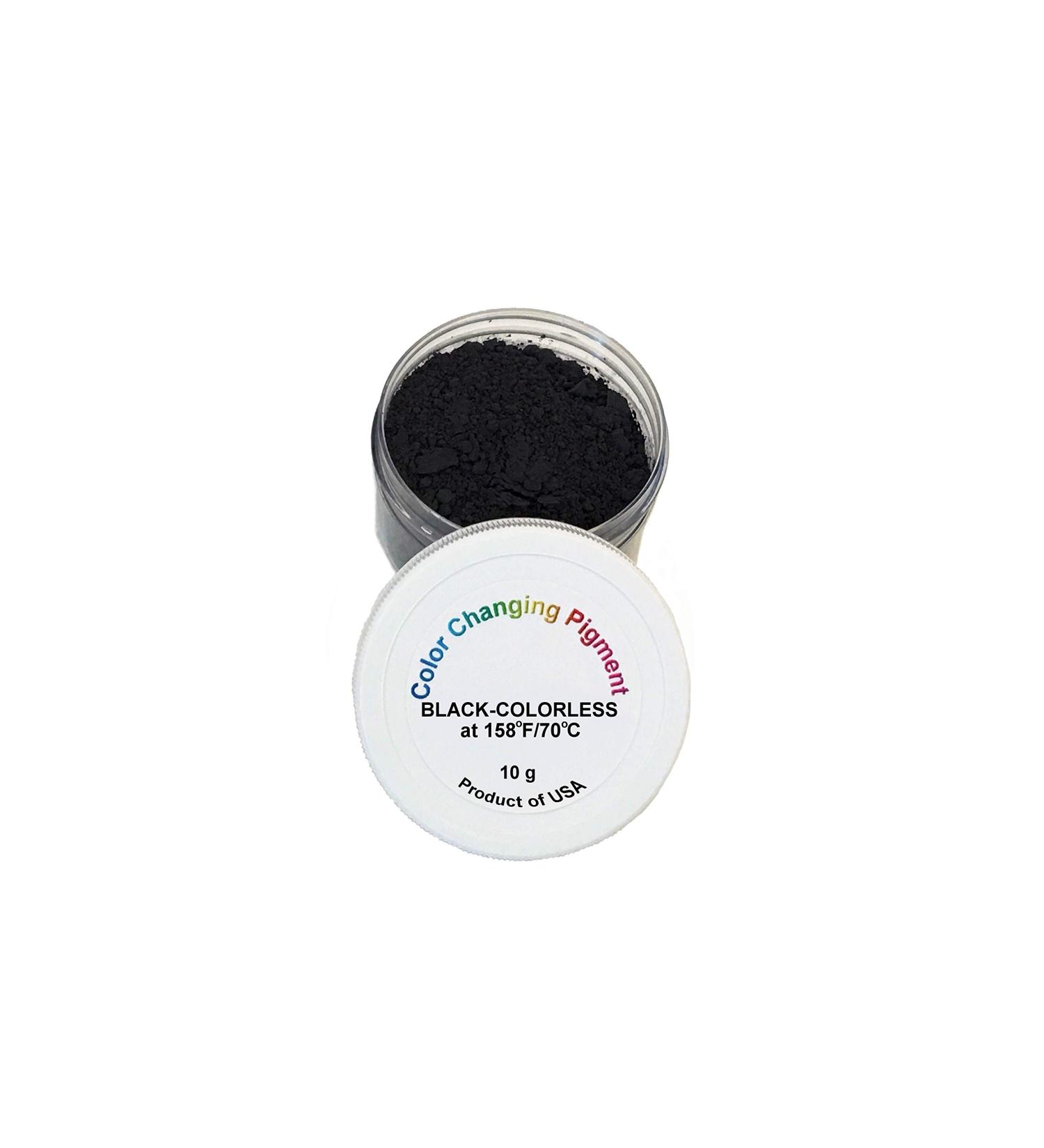 Thermochromic Powder Pigment - Black to Colorless at 158F - Electronics Overheating Indicator - Buy Online on GoSupps.com