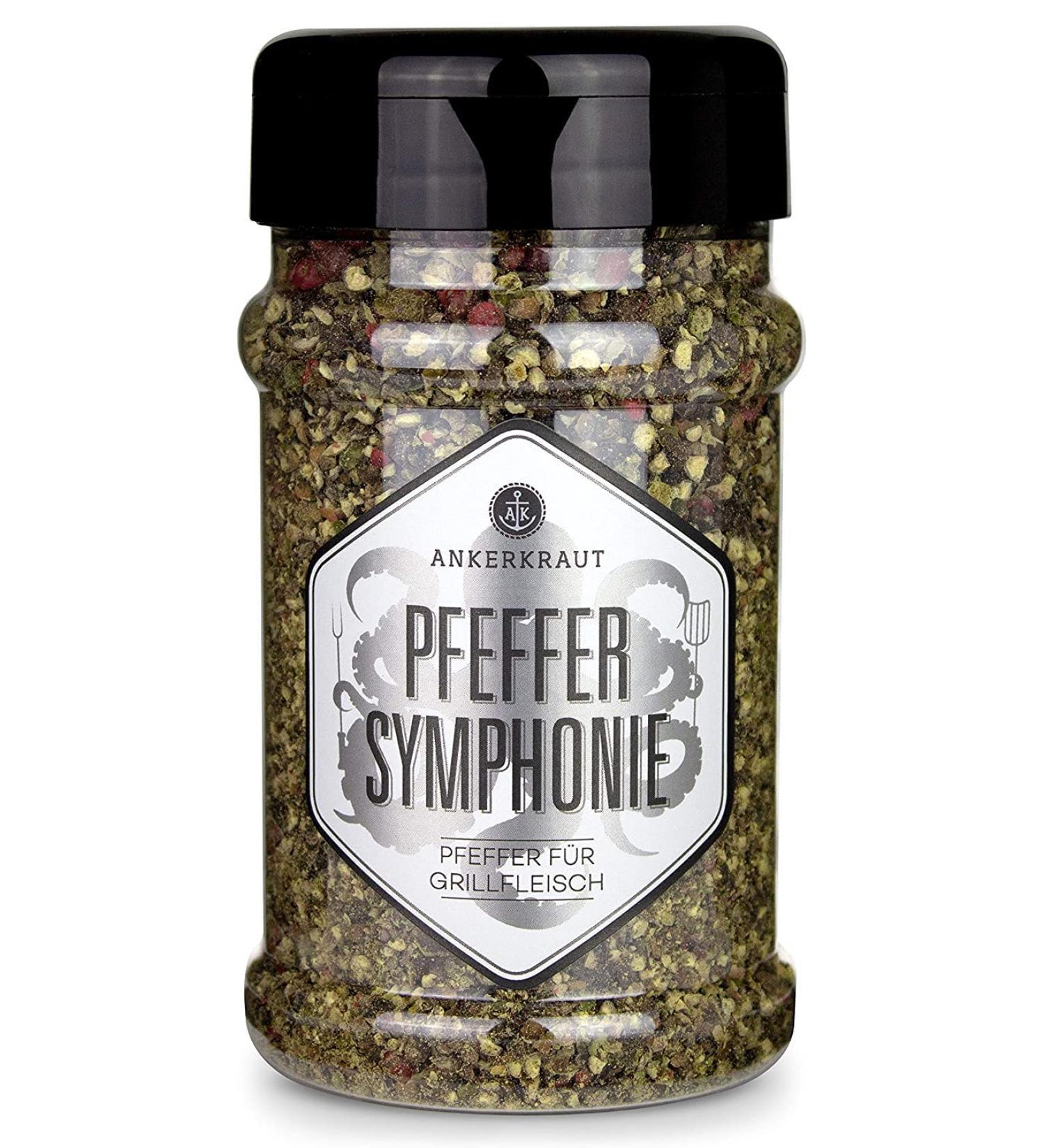 Anchor Herb Pepper Symphony 160g - Premium Pepper Mixture with Pink Berries & Allspice - International Shipping Available - Buy Online on GoSupps.com