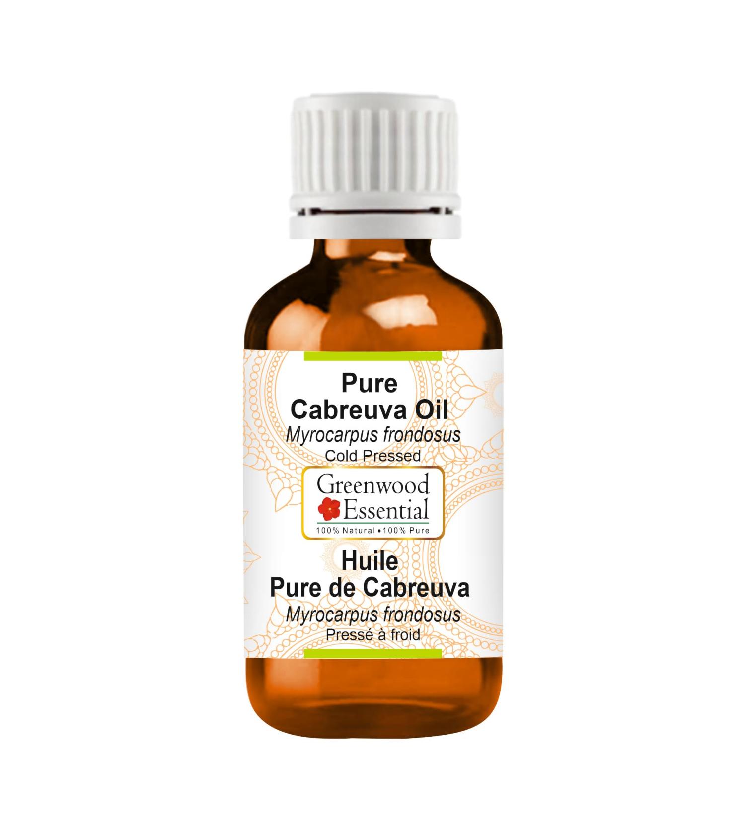 Pure Cabreuva Oil (Myrocarpus frondosus) - Cold Pressed 10ml | Natural Essential Oil for Aromatherapy & Skin Care - Buy Internationally - Buy Online on GoSupps.com