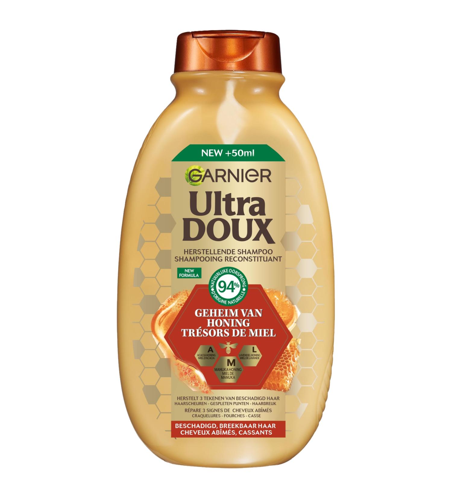 Garnier Garnier Repairing Shampoo - Secret of Honey - Damaged or Brittle Hair - 300 ml