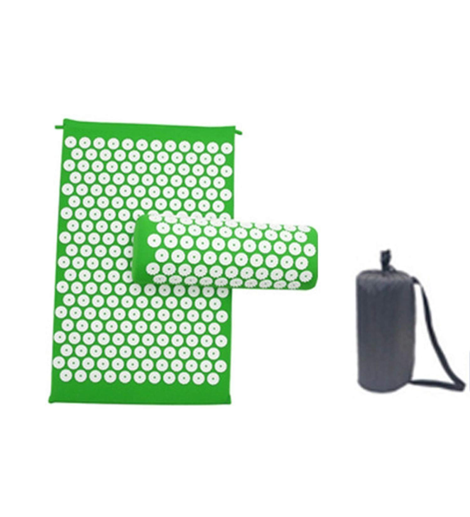 Buy Acupressure Pad Set for Back & Neck Pain Relief | Sciatica Insomnia & Muscle Relaxation - International Shipping Available - Buy Online on GoSupps.com