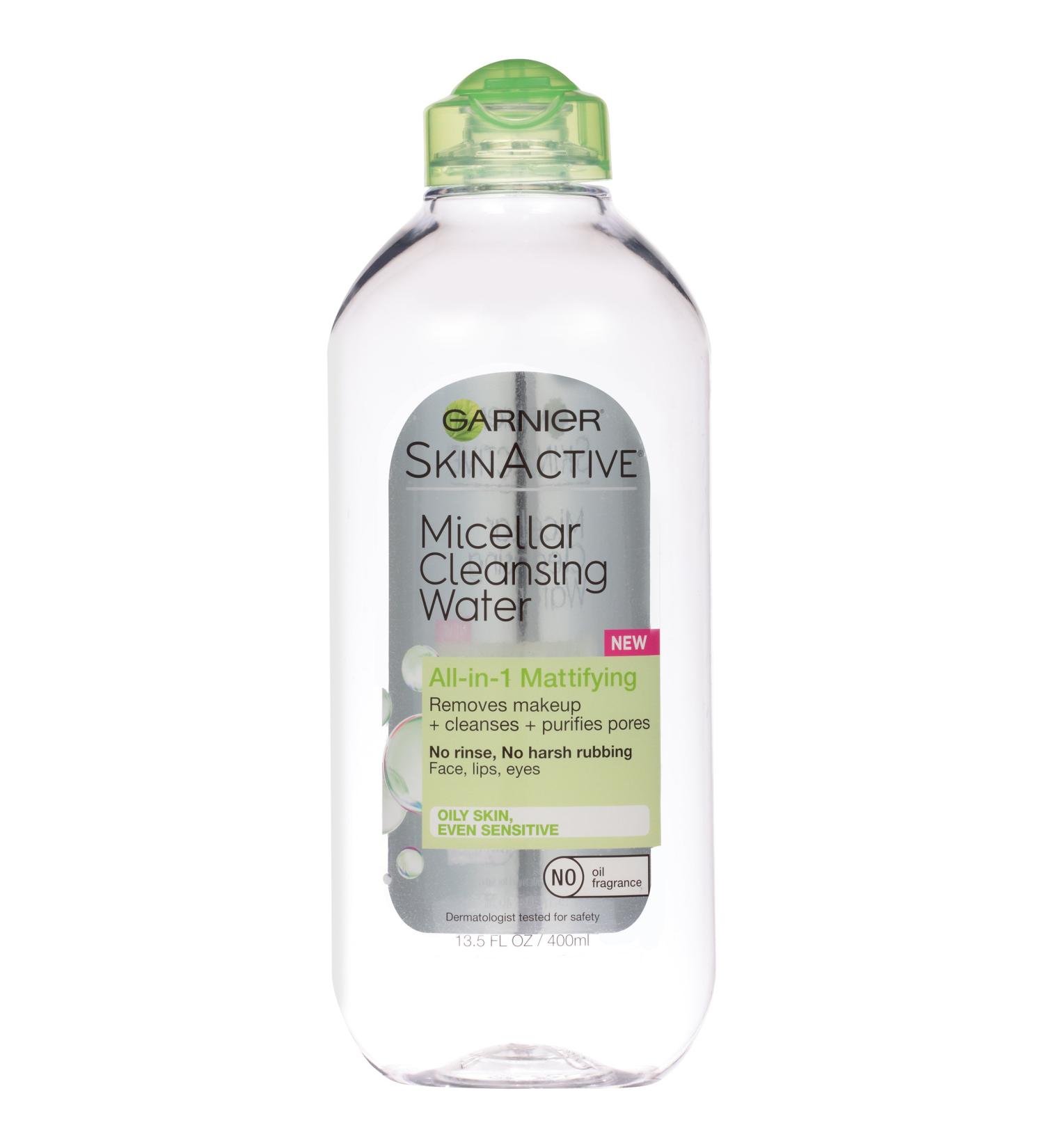 Garnier SkinActive Micellar Cleansing Water Mattifying for Oily Skin 13.5 fl. oz. | International Shipping Available - Buy Online on GoSupps.com