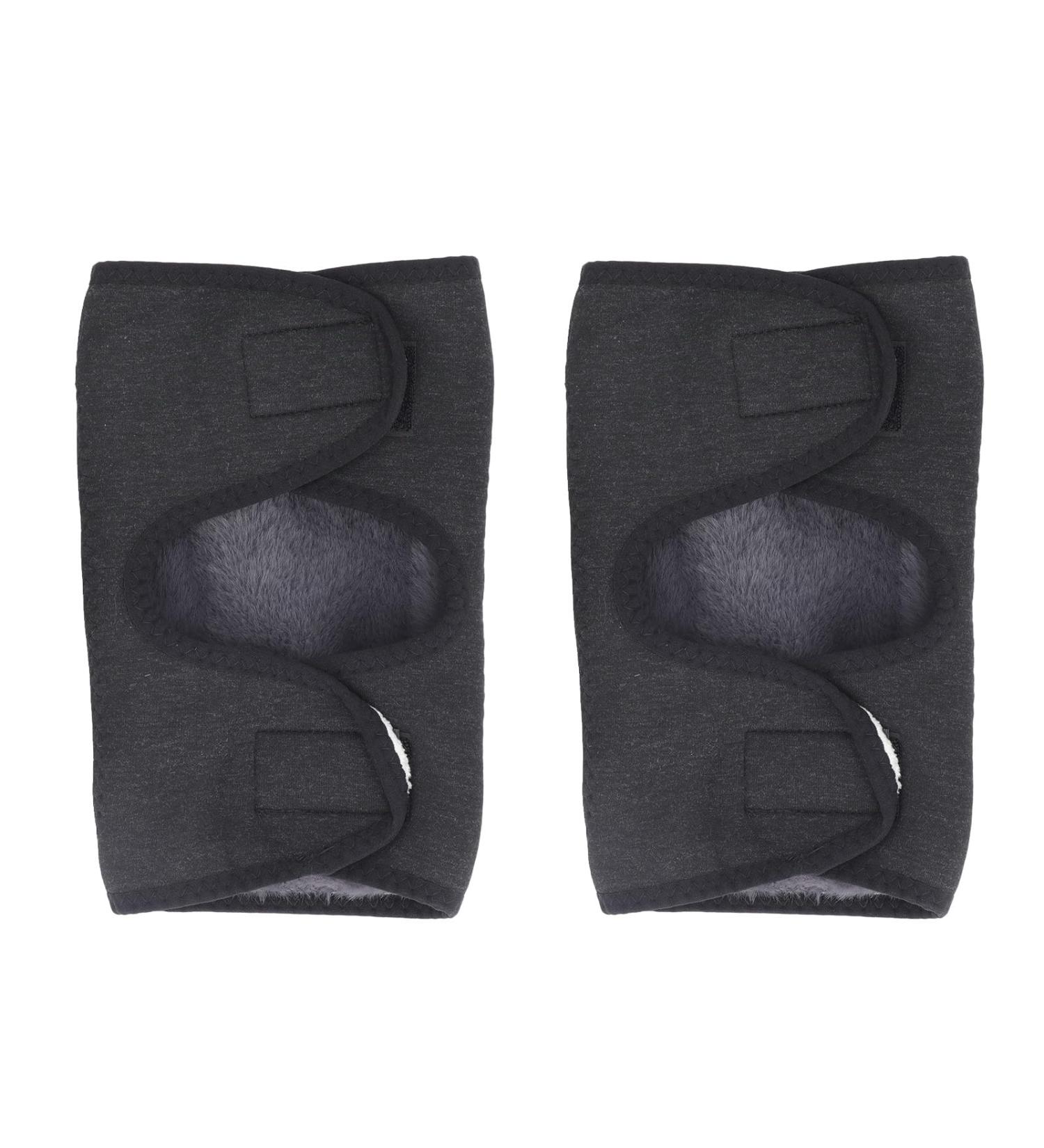 Warm Knee Sleeves - Thickened Double Layer Soft Breathable & Windproof Knee Protection for Winter Cycling & Work - Premium Knee Pads & Braces - Buy Online on GoSupps.com