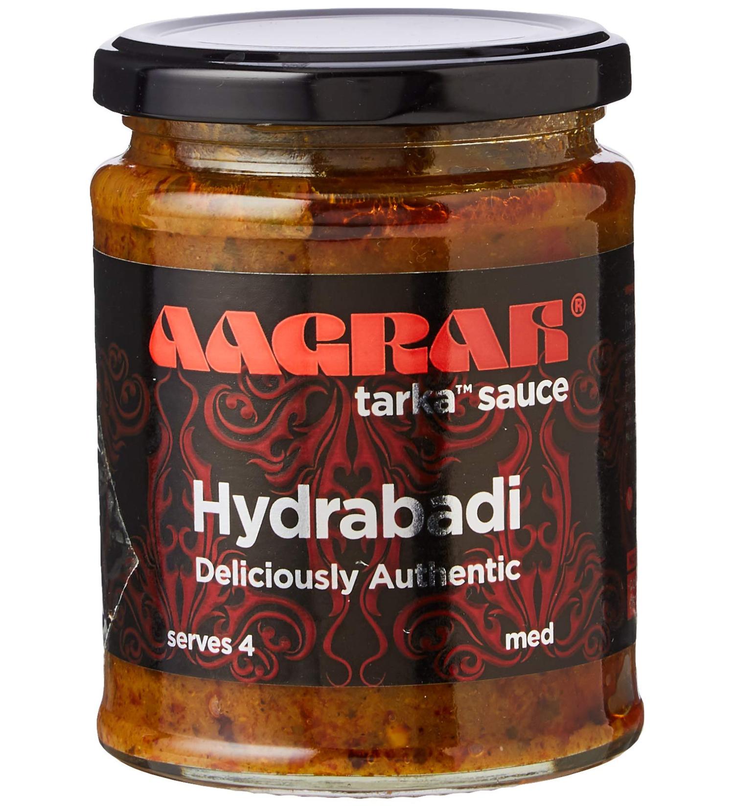 Aagrah Foods - Hydrabadi Tarka Sauce 270g - Buy Online on GoSupps.com