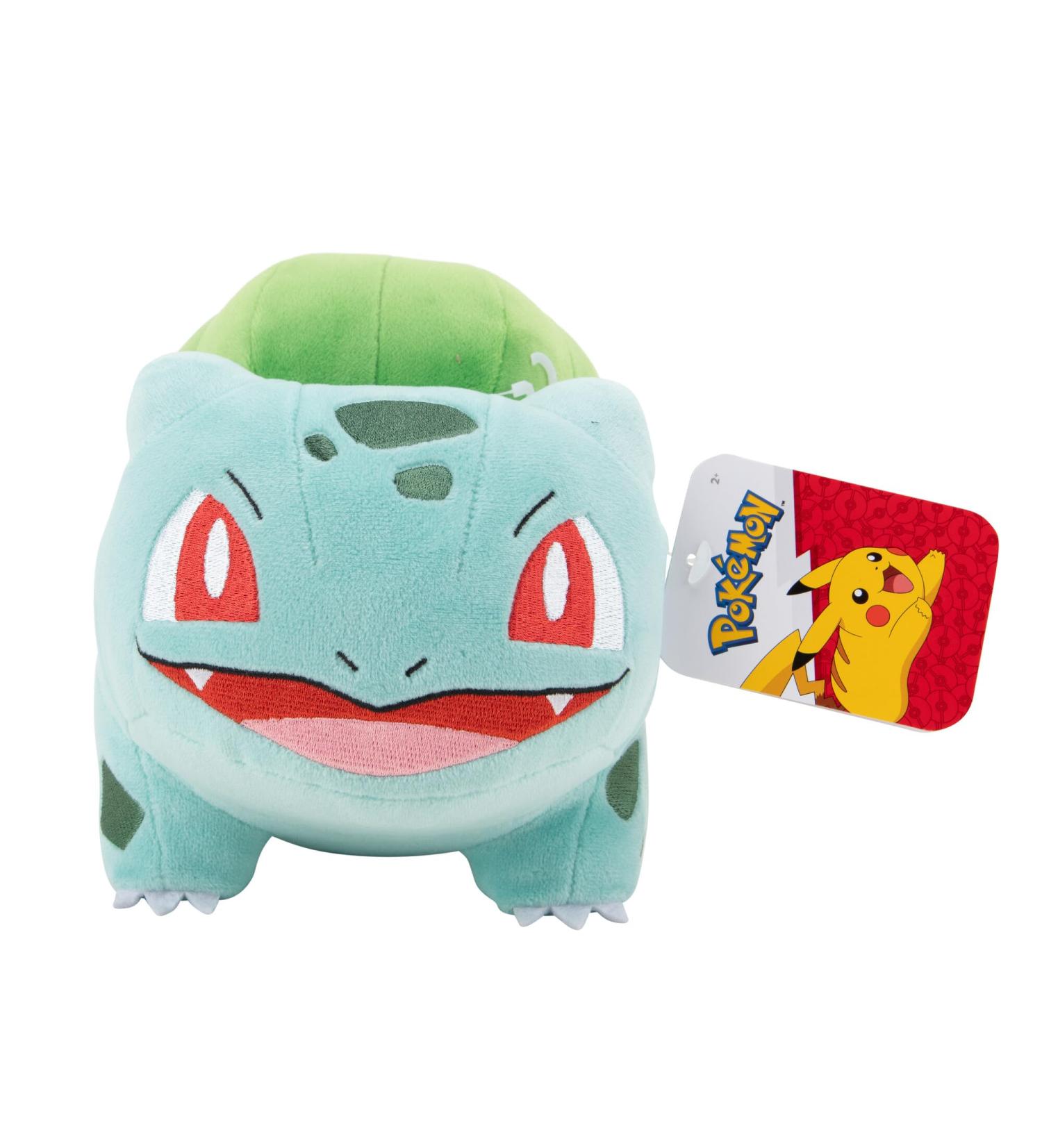 Pok mon Official 8-inch Bulbasaur Plush Toy - Premium Quality, Ultra-Soft, Adorable - Perfect for Play and Display - Gotta Catch 'Em All! - Buy Online on GoSupps.com
