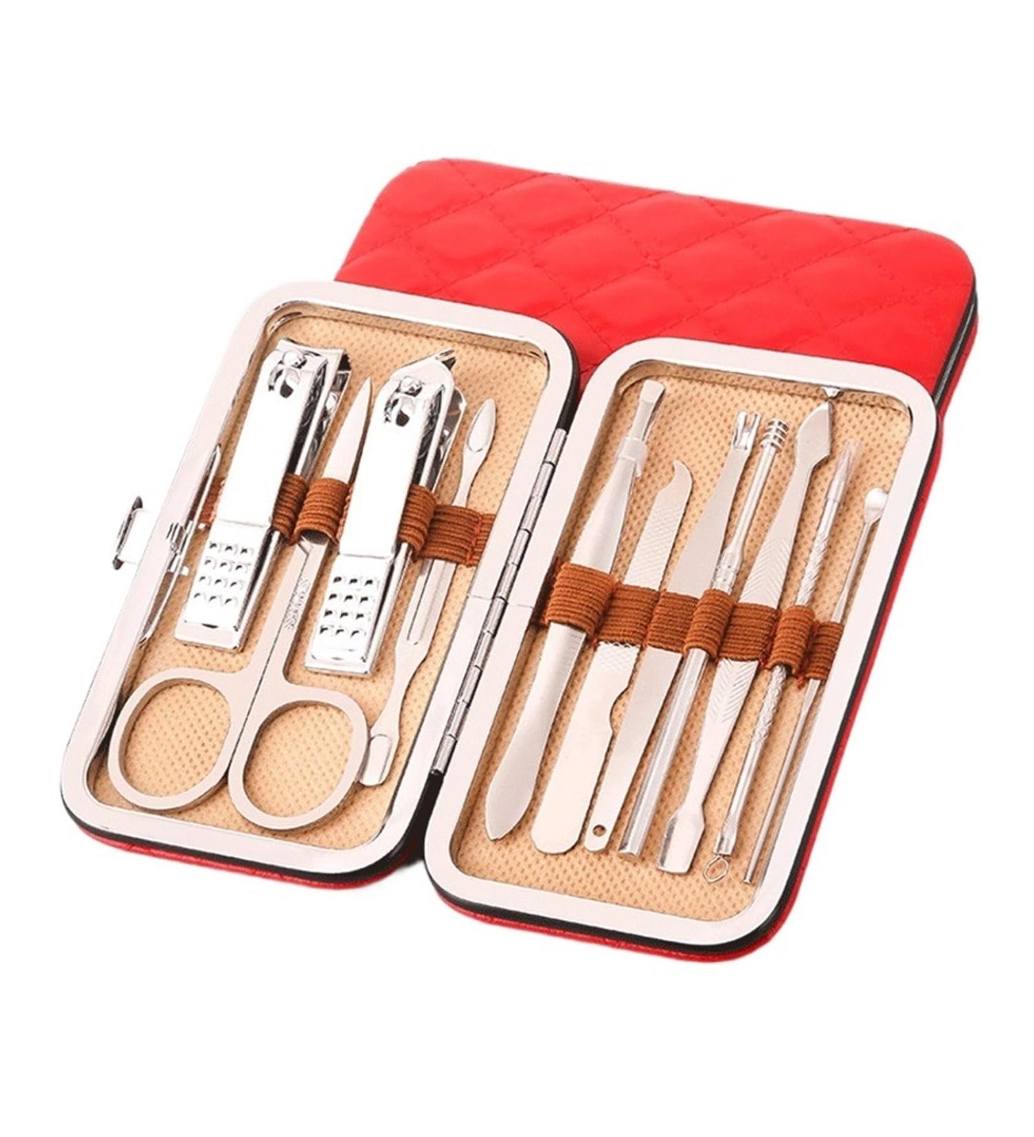 ZSLBMD Beauty Nail Tools 11-Piece Nail Clipper Set Home Eyebrow Clipper Ear Acne Clipper Nail Clipper 11-6.5CM B - Buy Online on GoSupps.com