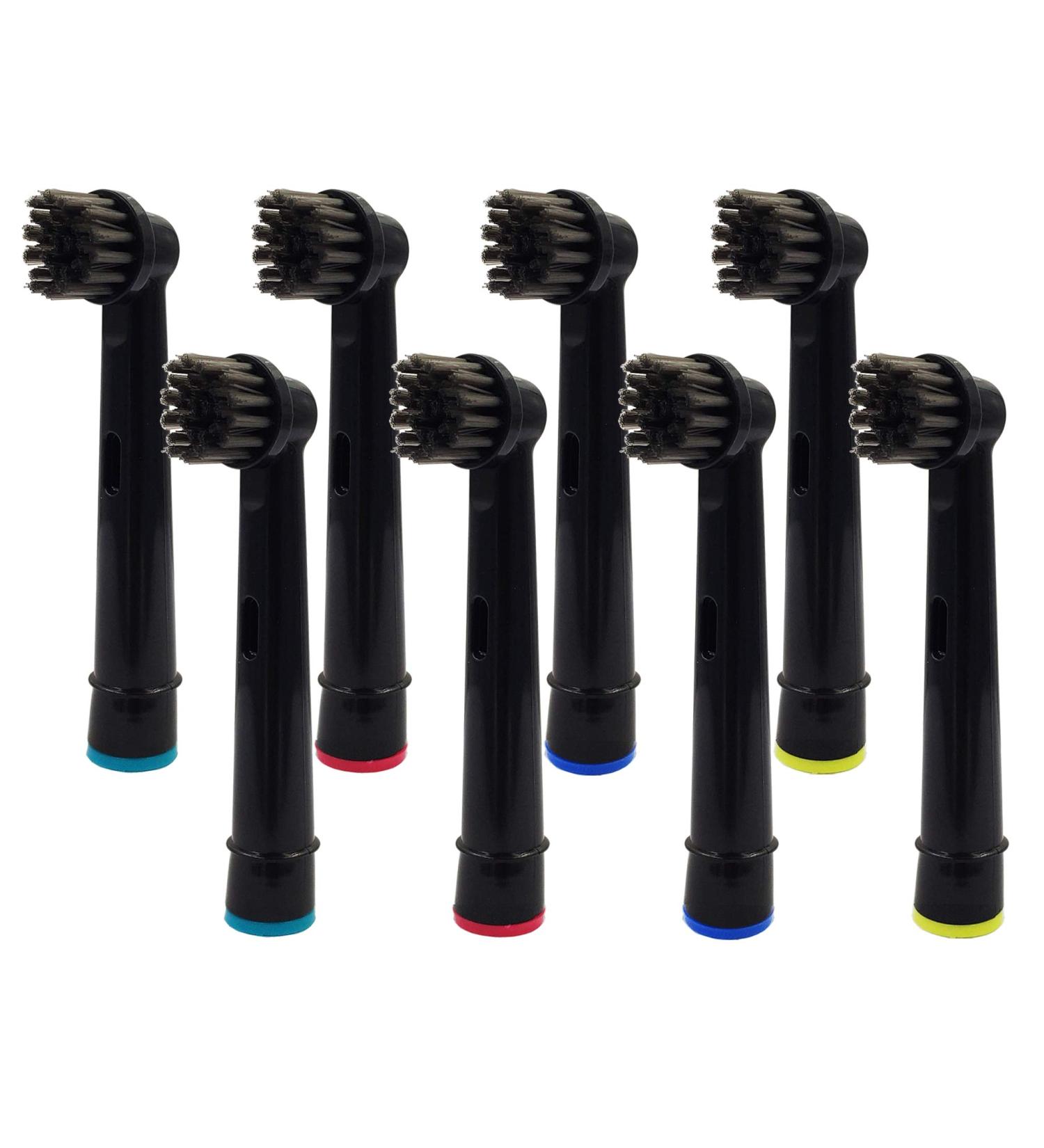 8pcs Charcoal Toothbrush Heads for Professional Care SmartSeries, TriZone - Compatible with Pro1000 Pro3000 Pro5000 Pro7000 - Buy Online on GoSupps.com