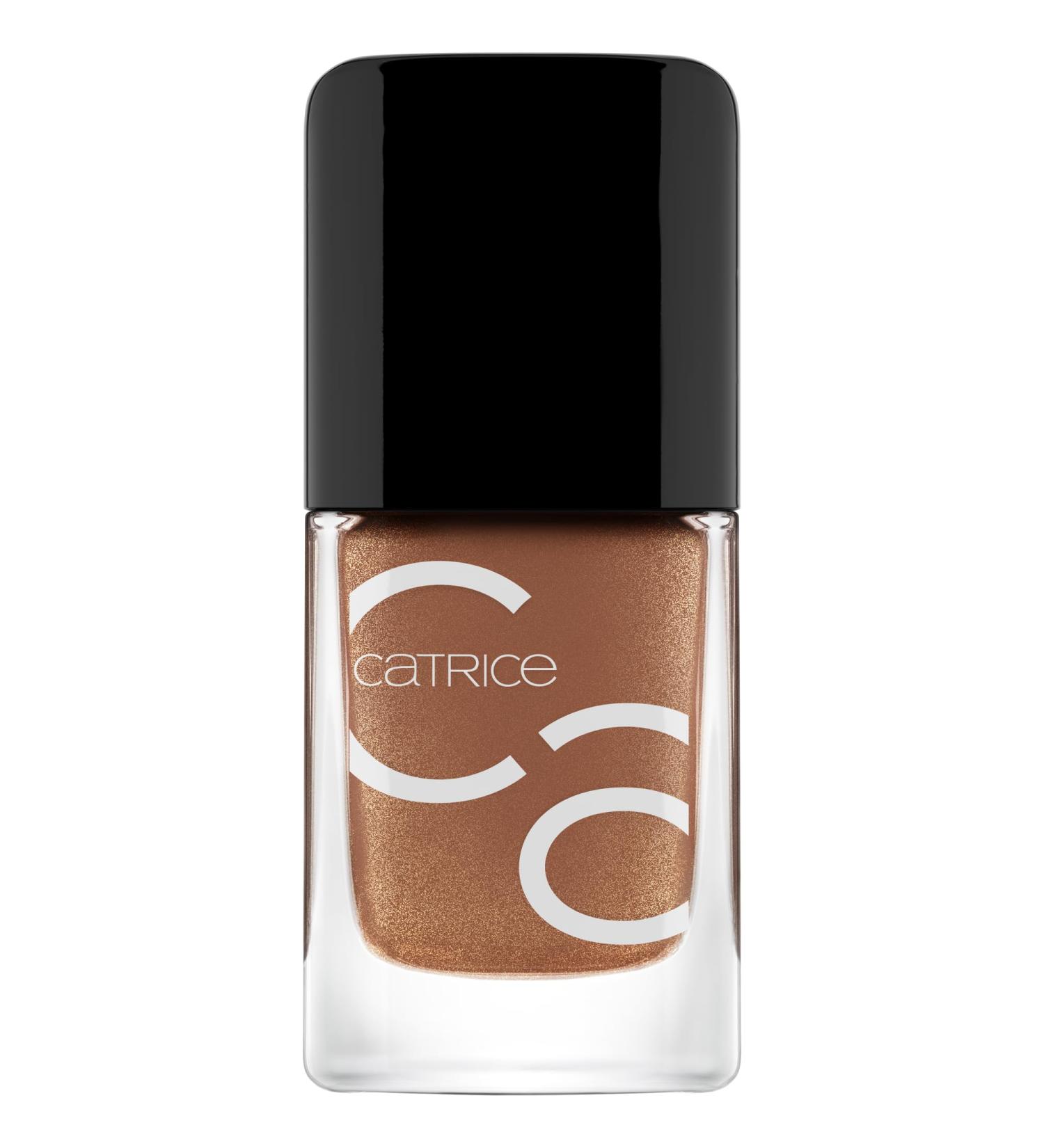 Catrice Iconails Gel Lacquer No. 172 - Long-lasting Vegan Nail Polish Acetone-Free Glossy Brown (10.5ml) - Go Wild Go Bold! - Buy Online on GoSupps.com