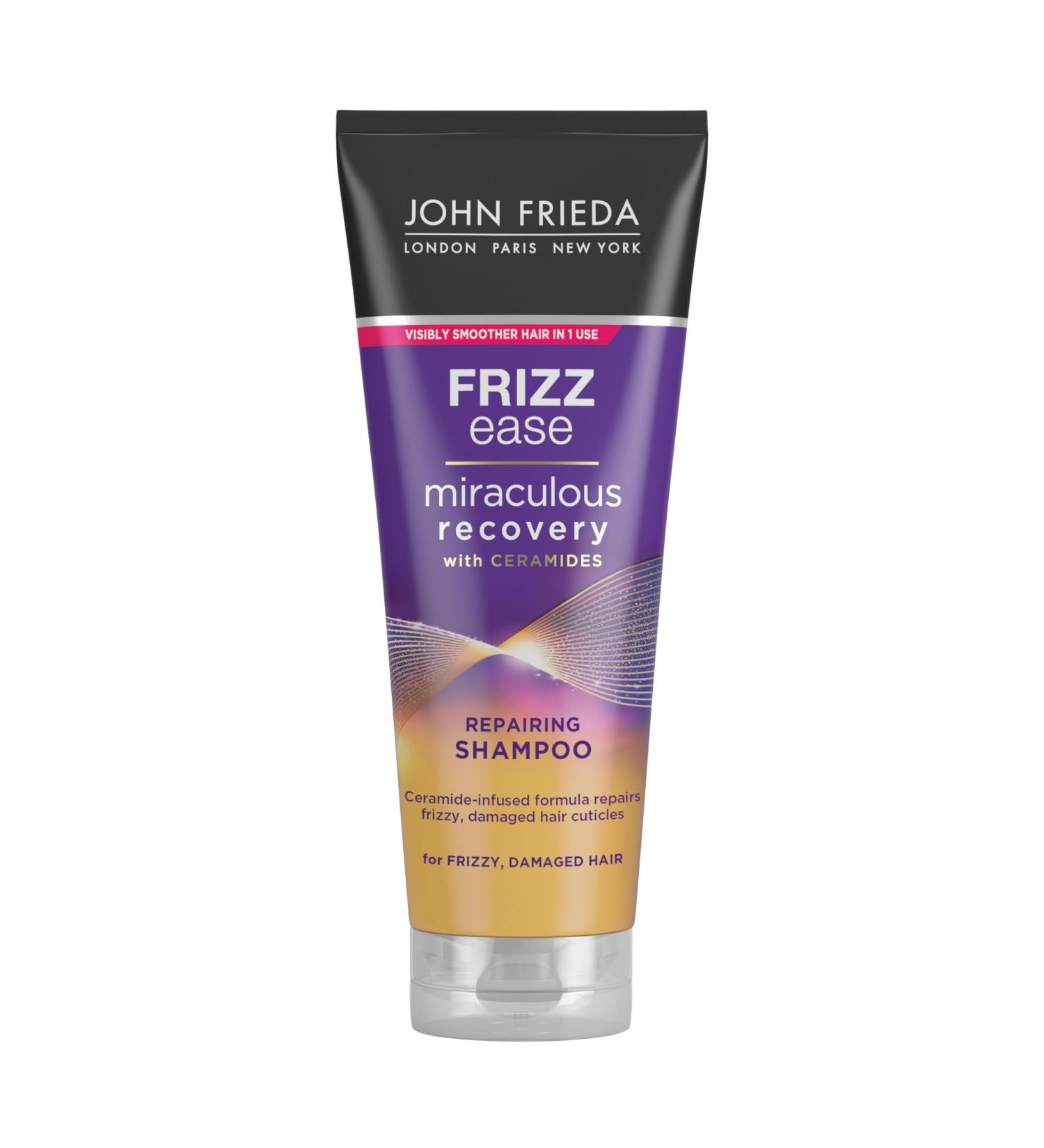 John Frieda 250 ml (Pack of 1) Frizz Ease Miraculous Recovery Shampoo 250ml - Buy Online on GoSupps.com