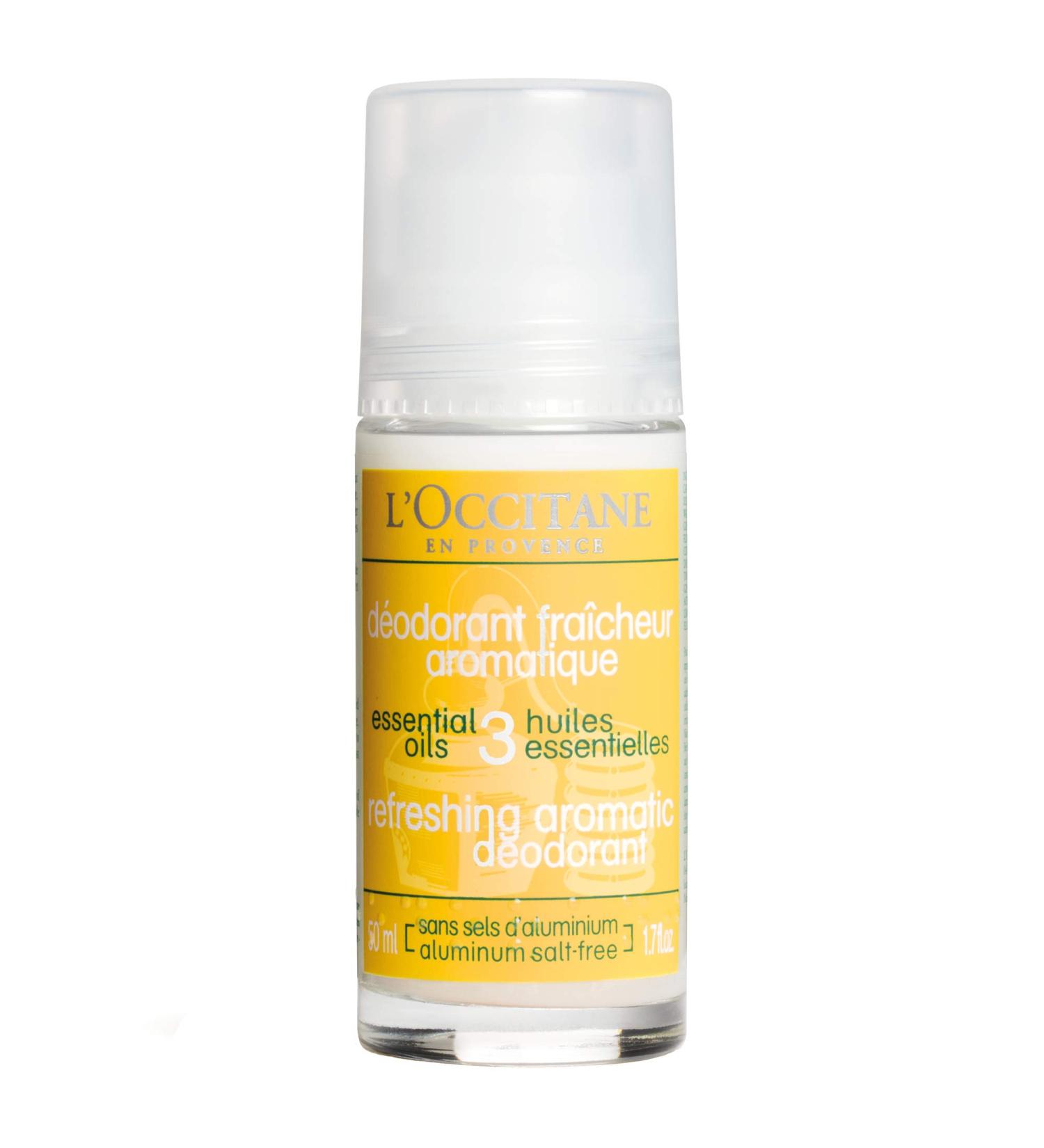 L'Occitane Refreshing Aromatic Deodorant 1.7 Fl Oz - Long-lasting Protection - Buy Online on GoSupps.com