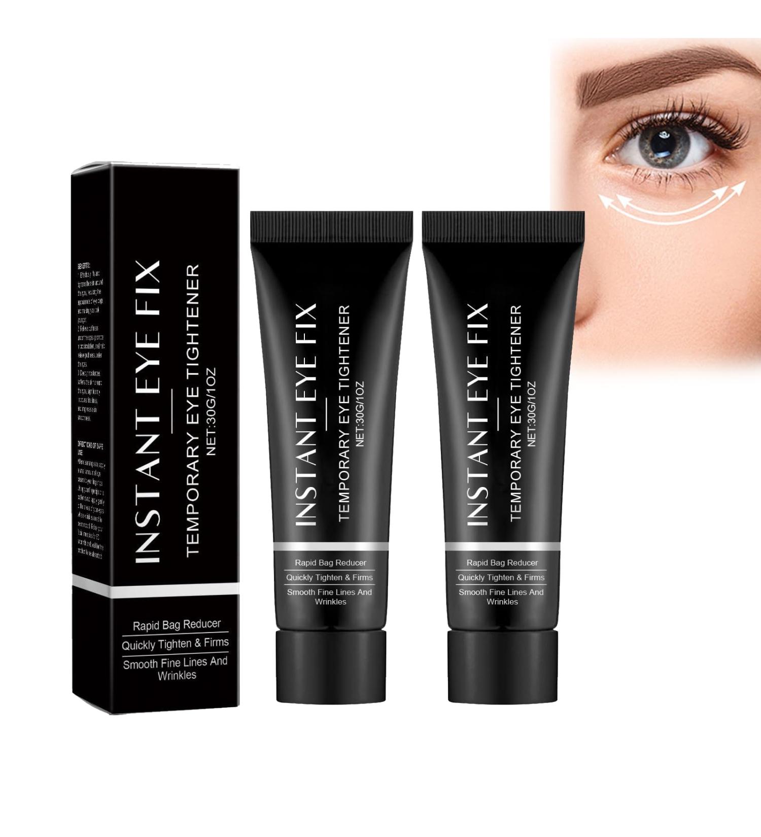Instant Firming Eye Tightener Eye Bag Remover Puffiness Eye Tightening Serum Instant Firming Under Eye Cream Eye Cream For Dark Circles And Reduce Puffiness Tightens And Smoothes Fine Lines (2pc) - Buy Online on GoSupps.com