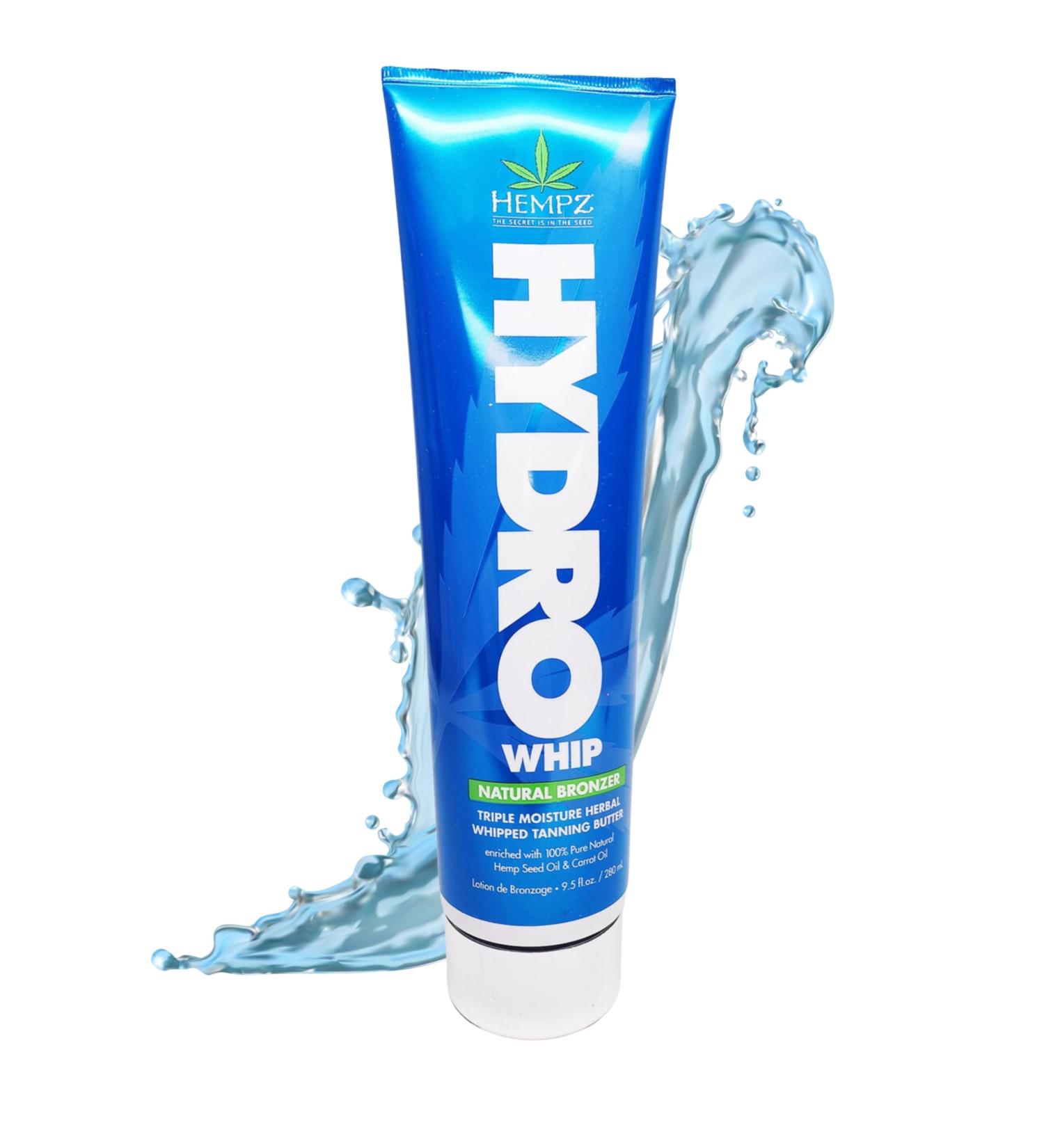 Hempz Hydro Whip Bronzing Butter 9oz - Triple Moisture Herbal Whipped Natural Bronzer for Radiant Skin | Shop Internationally - Buy Online on GoSupps.com