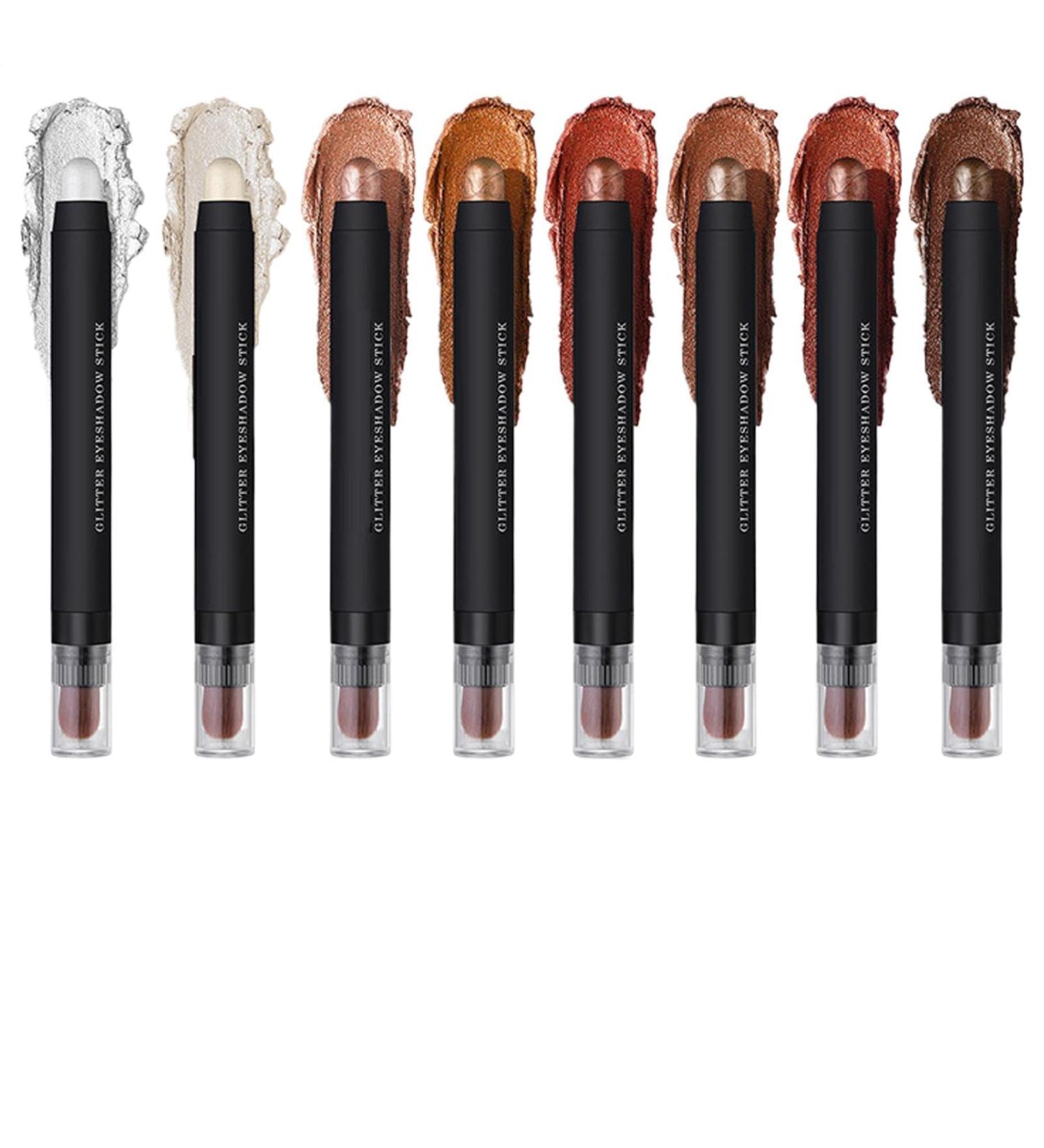  G n rique Cream Eyeshadow Eyeshadow Stick Set 5.0 in Highlighter Shimmer Liner Smooth Application Formula Long Lasting Color Finish for Women Girls Holiday Makeup Beauty Use - Buy Online on GoSupps.com