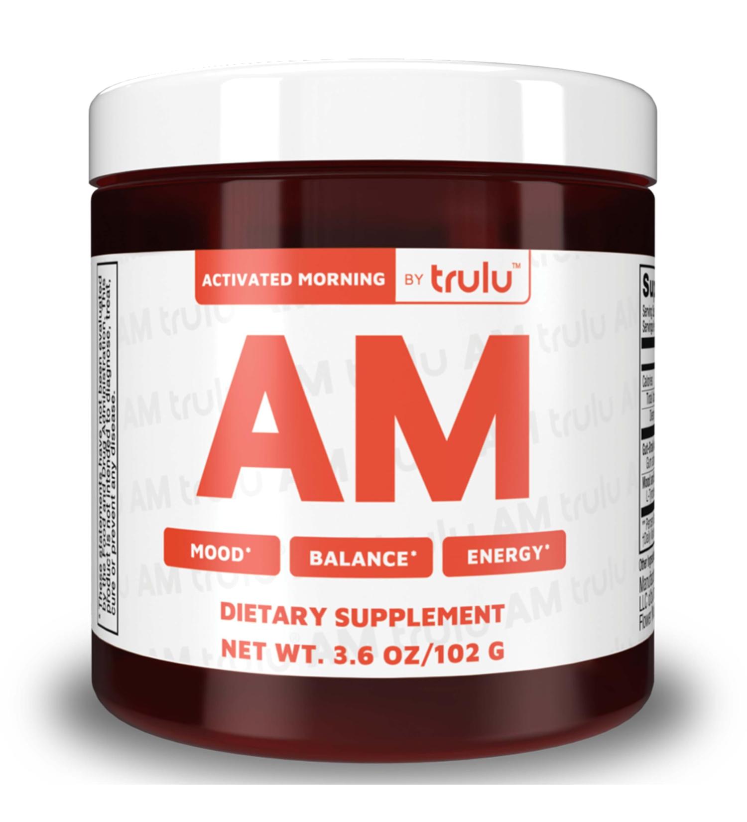 AM Activated Morning 3.6oz - Caffeine-Free Gut Health & Brain Support Supplement for Energy Focus & Motivation - Buy Online on GoSupps.com