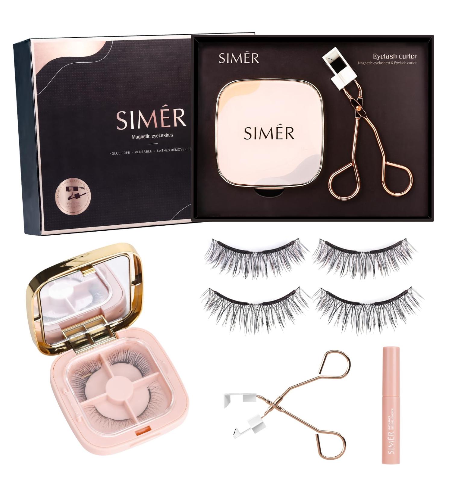 Magnetic Eyelashes - 4D C Curl Wispy Mink Lashes | Natural Look No Glue Needed | Upgrade Fairy Lashes for Beautiful Eyes - Buy Online on GoSupps.com