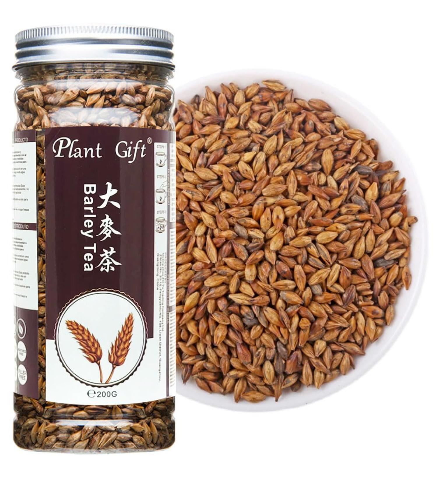 Buy PlantGift Barley Tea 200G - Caffeine Free Sugar Free Digestive Support & Fat Burning Mugicha - Buy Online on GoSupps.com