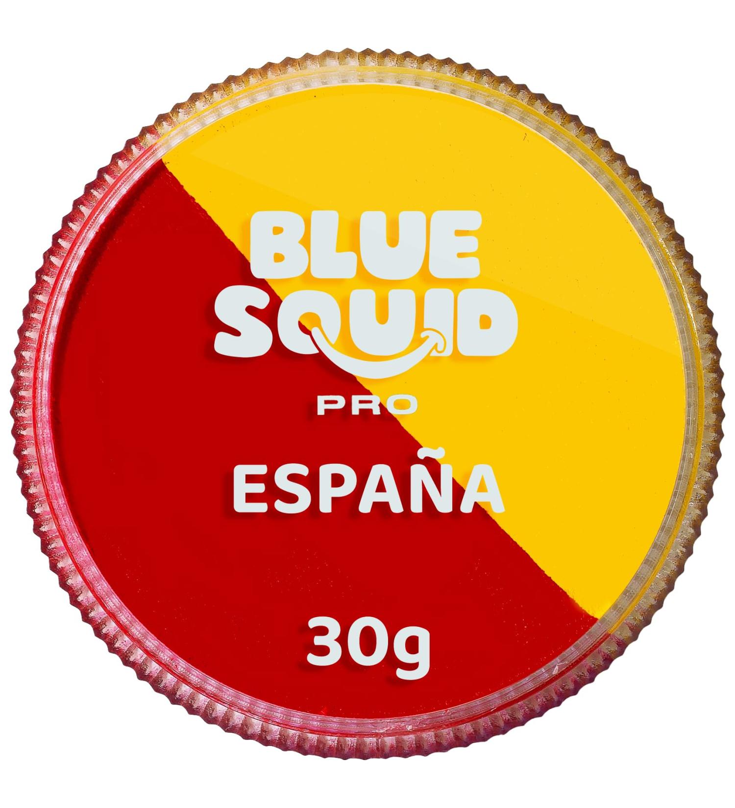 Buy Blue Squid Pro Schminke Red & Yellow Split Face Paint - 30g for Adults & Kids | Perfect for Carnival & SFX Makeup - Buy Online on GoSupps.com