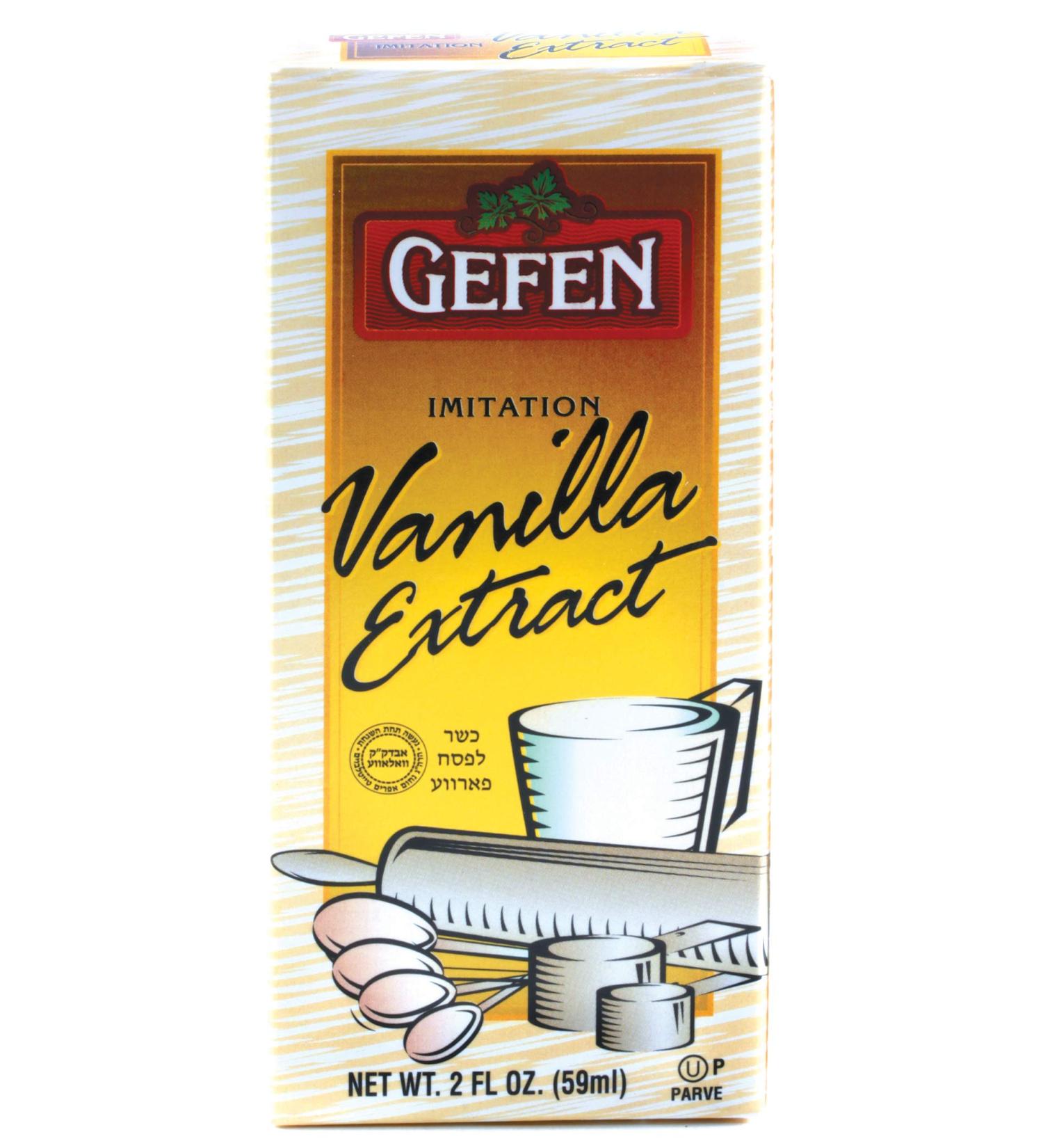 Gefen Imitation Vanilla Extract 2oz