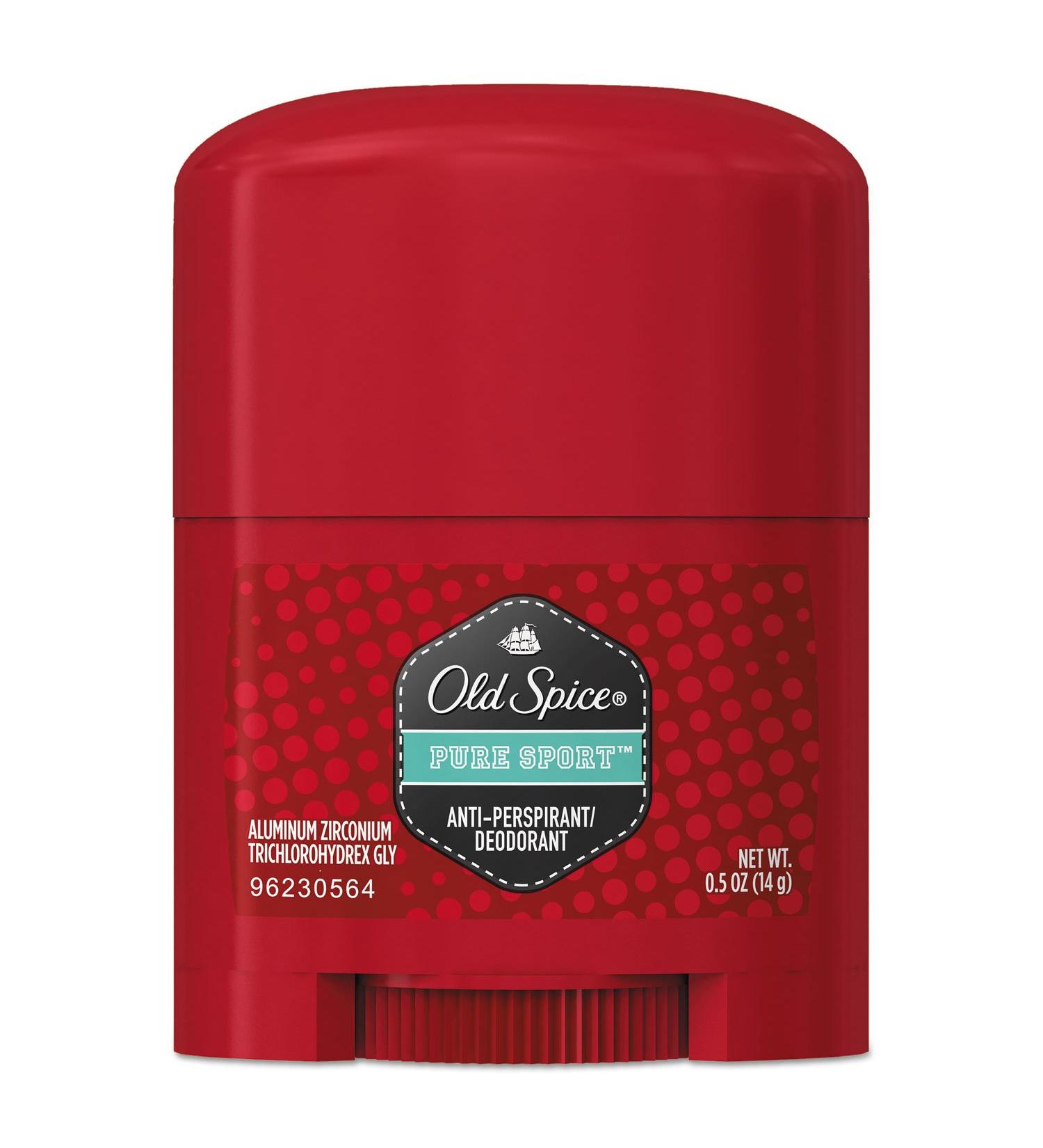 Old Spice 00162 High Endurance Anti-Perspirant & Deodorant Pure Sport 0.5oz Stick 24/carton