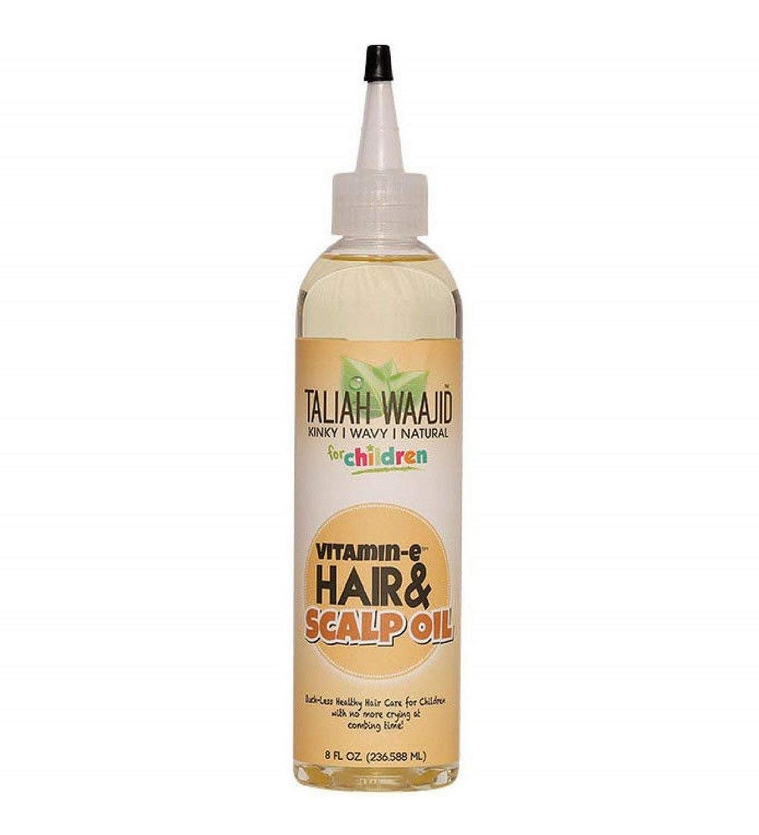 Taliah Waajid Kinky Wavy Natural Hair Scalp Oil 8oz with Vitamin E - Nourishing Formula for Healthy Hair Growth - Buy Online on GoSupps.com