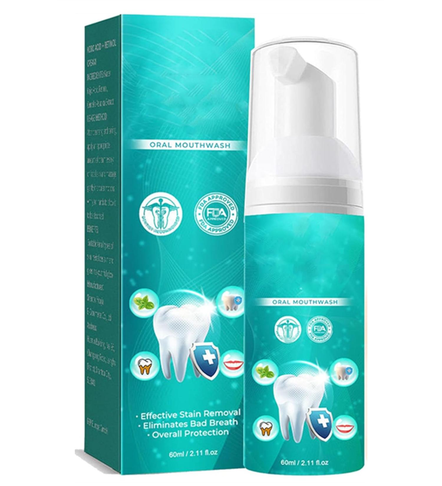 Furzero Teeth Whitening Mouthwash - Fresh Breath & Total Care | 1PC - International Shipping - Buy Online on GoSupps.com