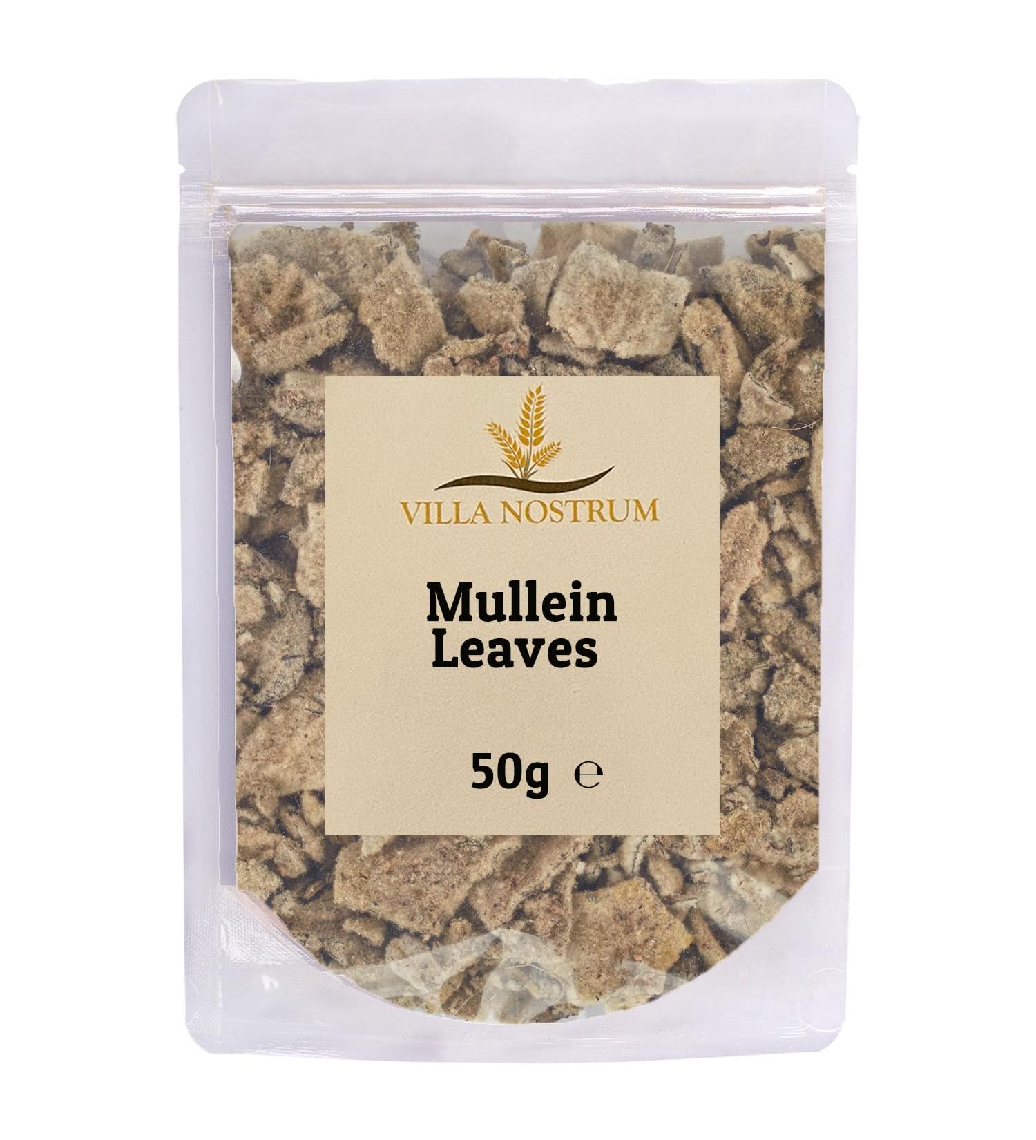 Mullein Leaves 50g by Villa Nostrum - Mullein Tea