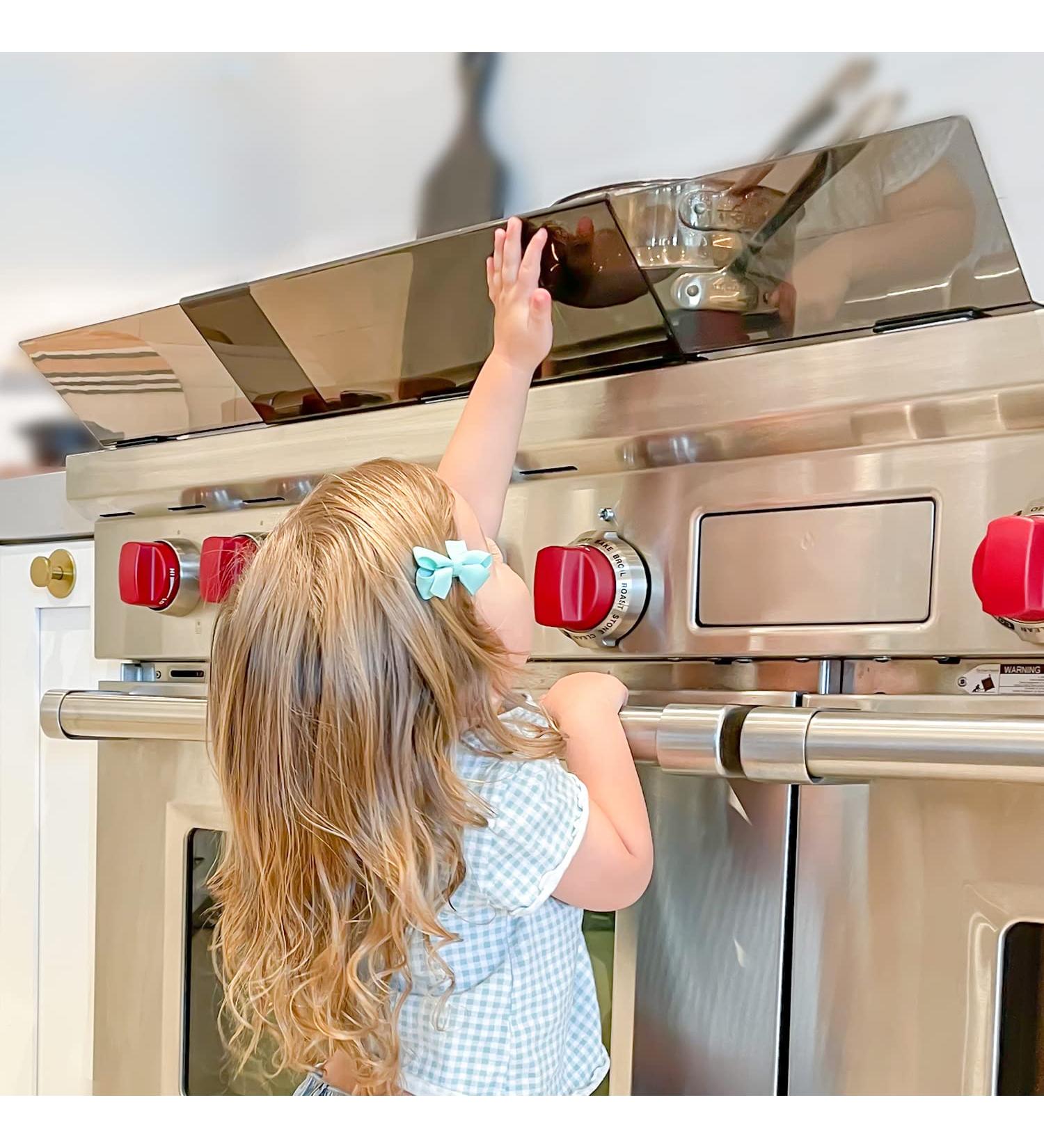 Prince Lionheart Stove Guard | Child Safety | Premium Adhesive | Adjustable & Protective from Burns - Buy Online on GoSupps.com