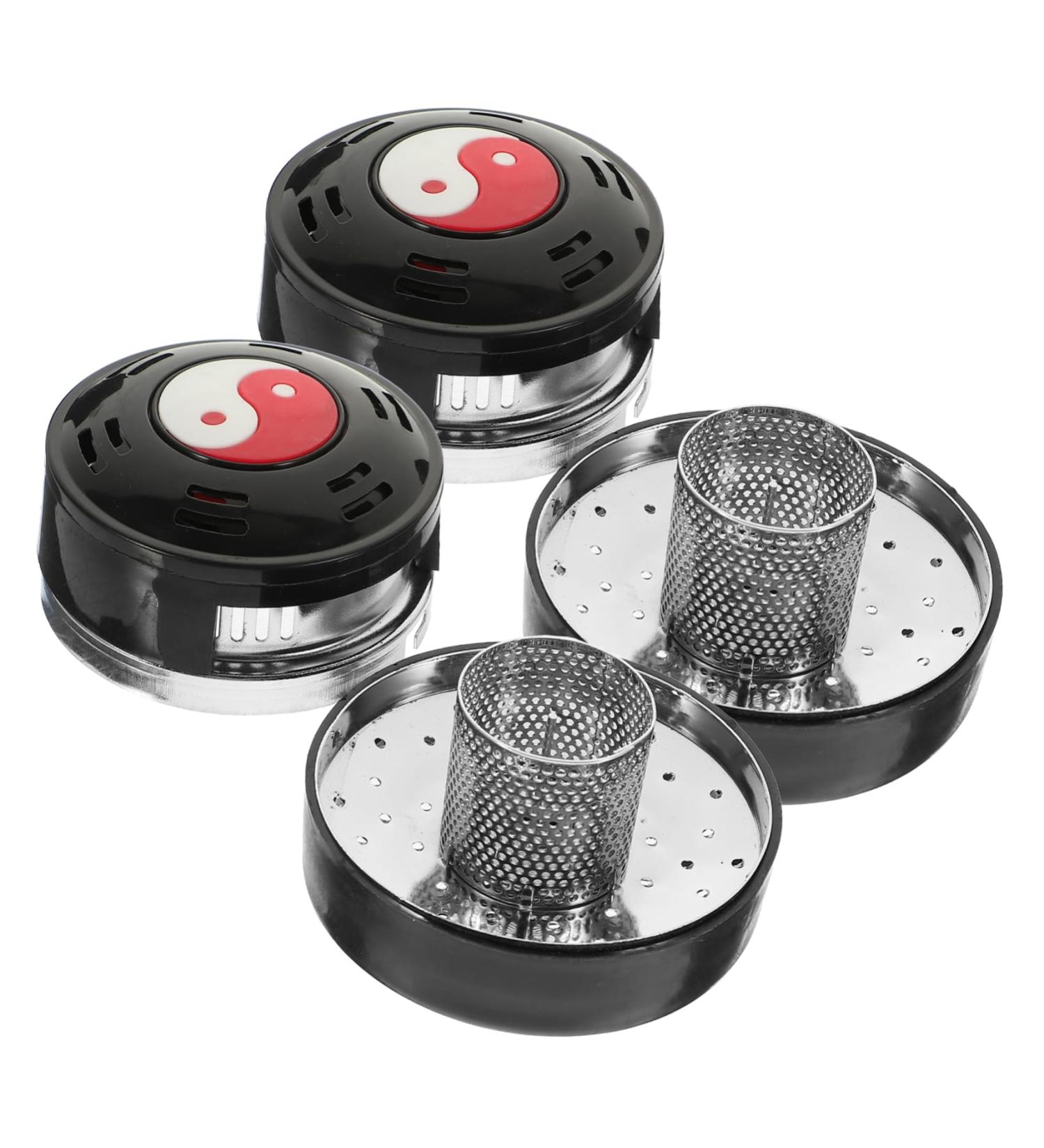 Buy SOLUSTRE 2pcs Moxibustion Box Tool Seat Holder - Portable 10x7x5 CM | International Shipping - Buy Online on GoSupps.com