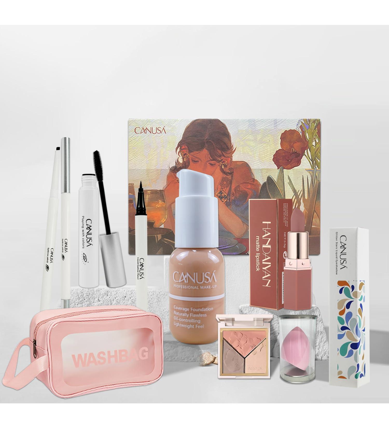 CANUSA 10-Piece Excellent Make-up Set for Medium Skin - International Shipping Available - Buy Online on GoSupps.com