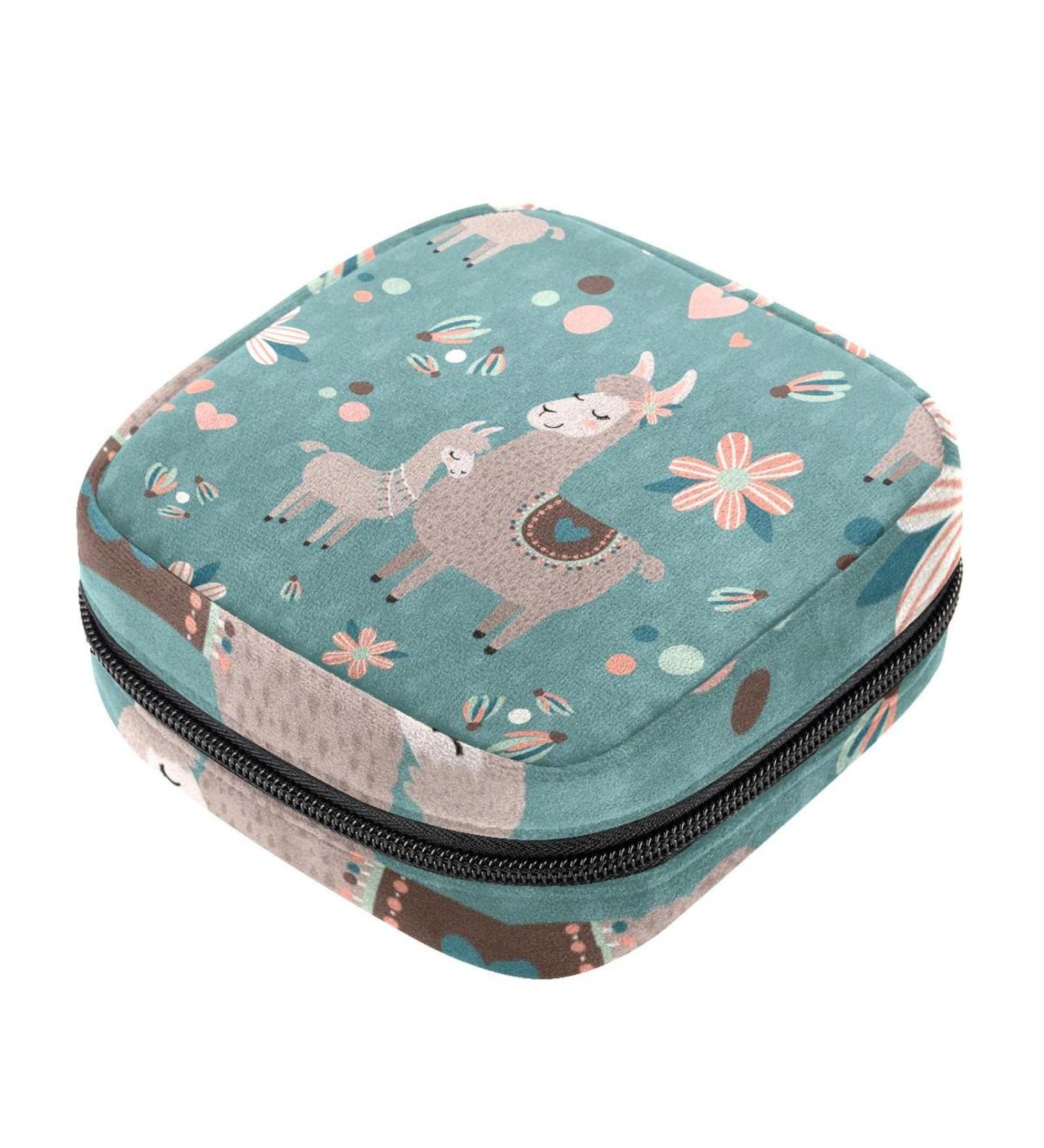 IIYAMA Women's Napkin Storage Bag & Floral Alpaka Menstrual Cup - Portable Storage for Bandages & Menstruation Essentials - Buy Online on GoSupps.com